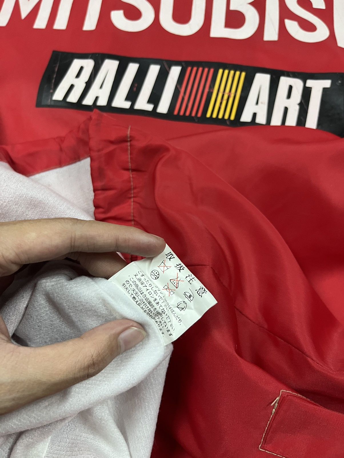Japanese Brand 90s Mitsubishi Ralliart lancer team Size US L / EU 52-54 / 3 - 10 Thumbnail