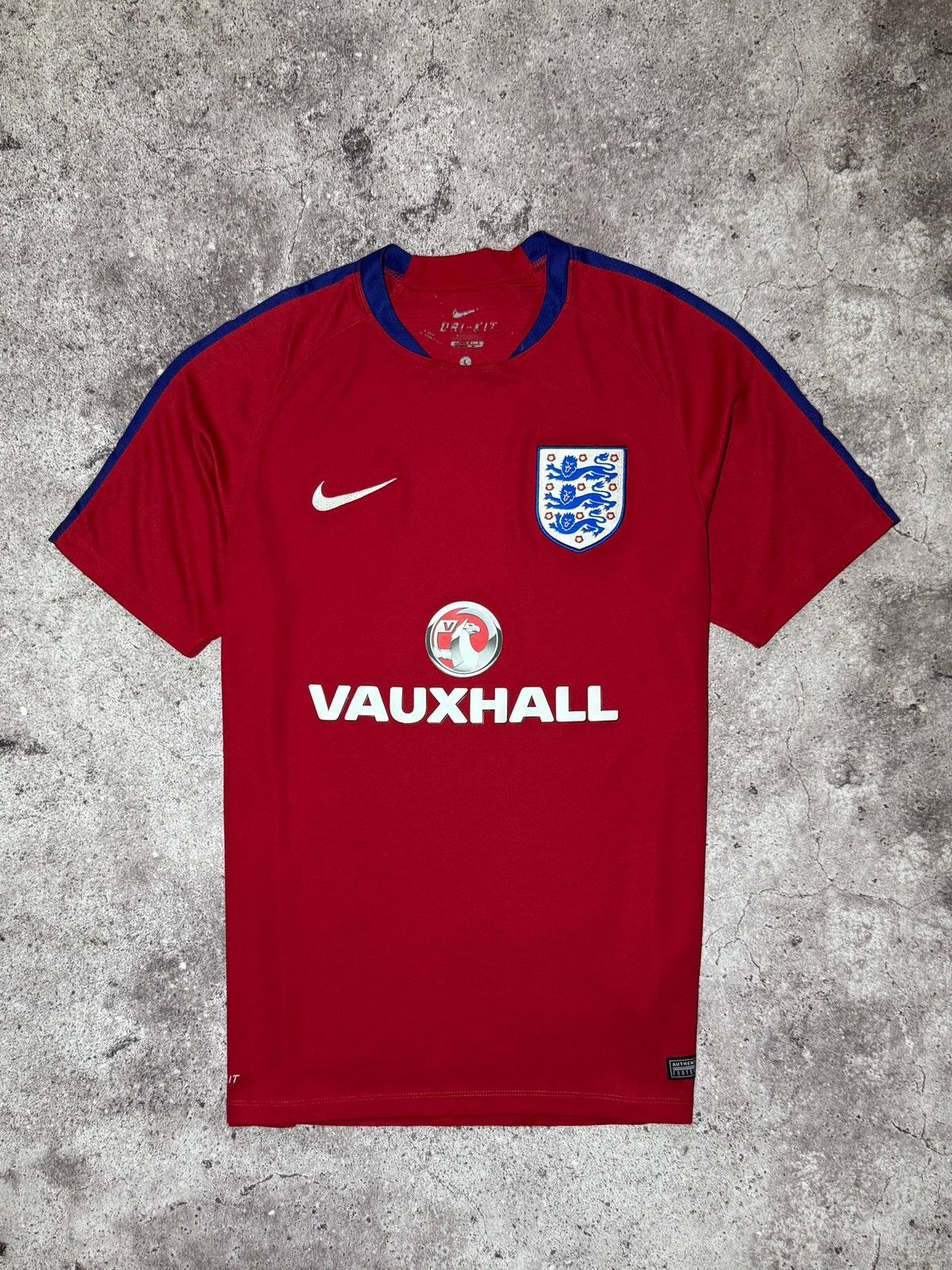 Nike England 2016 Football T-Shirt Nike National Team Jersey Size US L / EU 52-54 / 3 - 1 Thumbnail