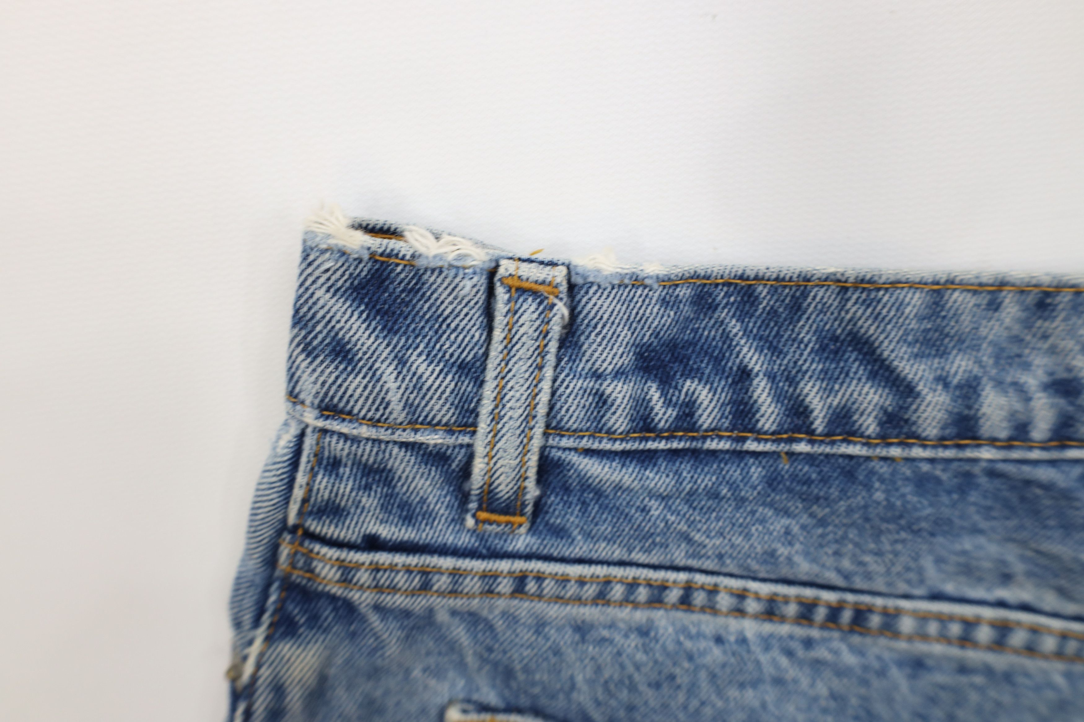 Ralph Lauren Vintage 90s Ralph Lauren Above Knee Denim Jean Shorts Jorts Size 30" / US 8 / IT 44 - 13 Thumbnail