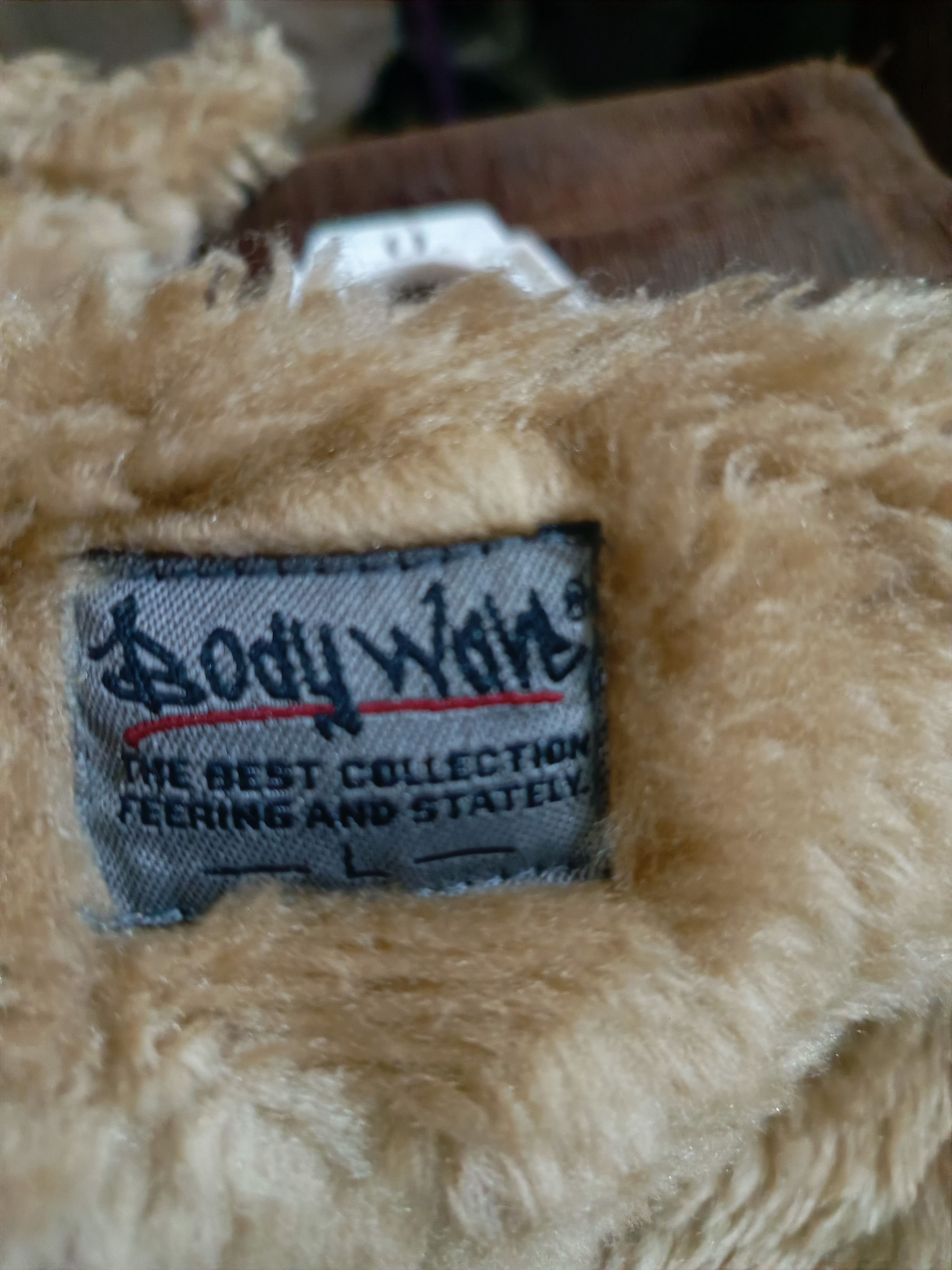 14th Addiction Japanese~ Crazy Fur Body Wave shearling Leather Suede Jacket Size US L / EU 52-54 / 3 - 5 Thumbnail