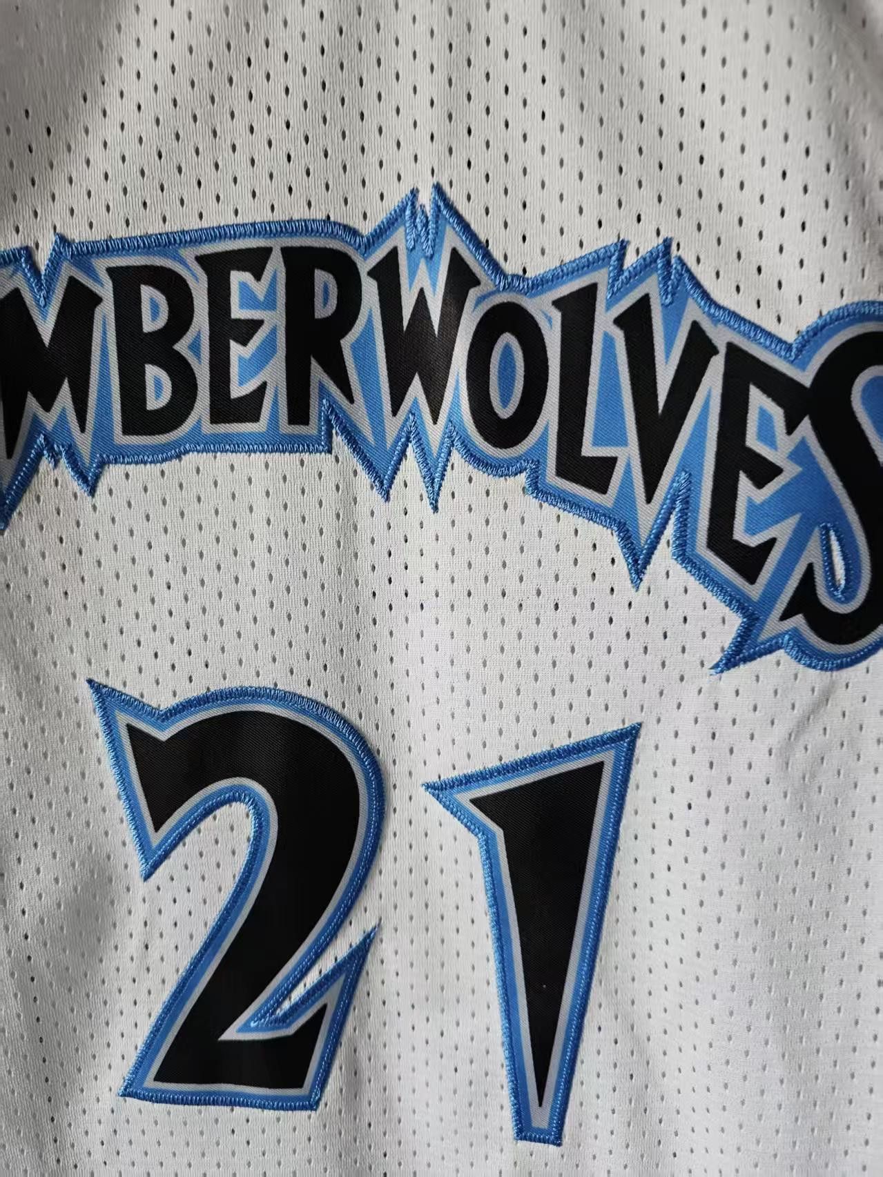 NBA Timberwolves #21 Garnett Jersey White Size US XL / EU 56 / 4 - 3 Thumbnail