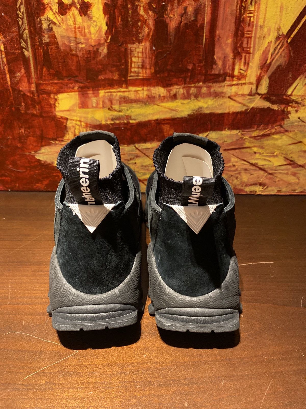 Adidas × White Mountaineering White Mountaineering x adidas Seeulater Primeknit 'Black' Size US 11.5 / EU 44-45 - 4 Thumbnail