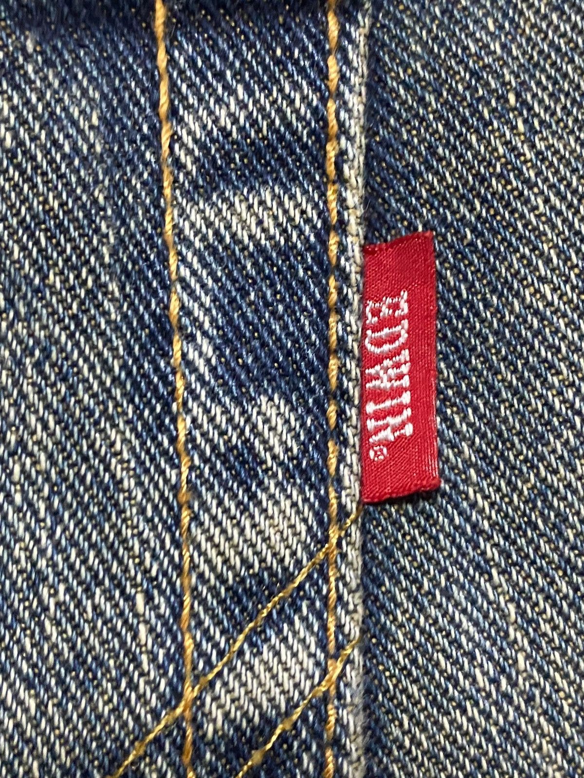 Edwin Vintage Edwin 404 Faded Wash Distressed Loose Jeans Size US 34 / EU 50 - 12 Thumbnail