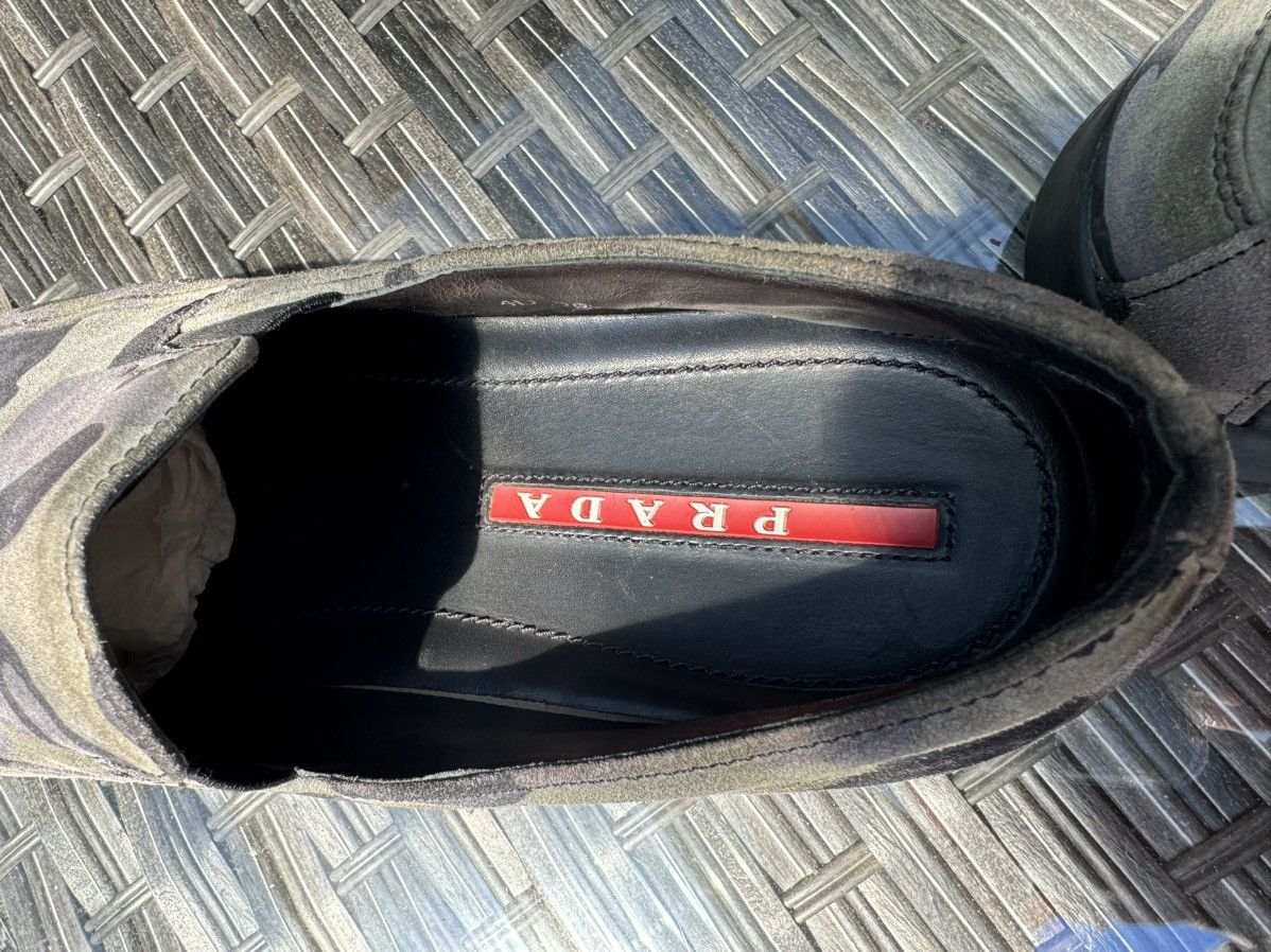 Prada Prada Suede Camo Slip-ons Size US 7 / EU 40 - 4 Thumbnail
