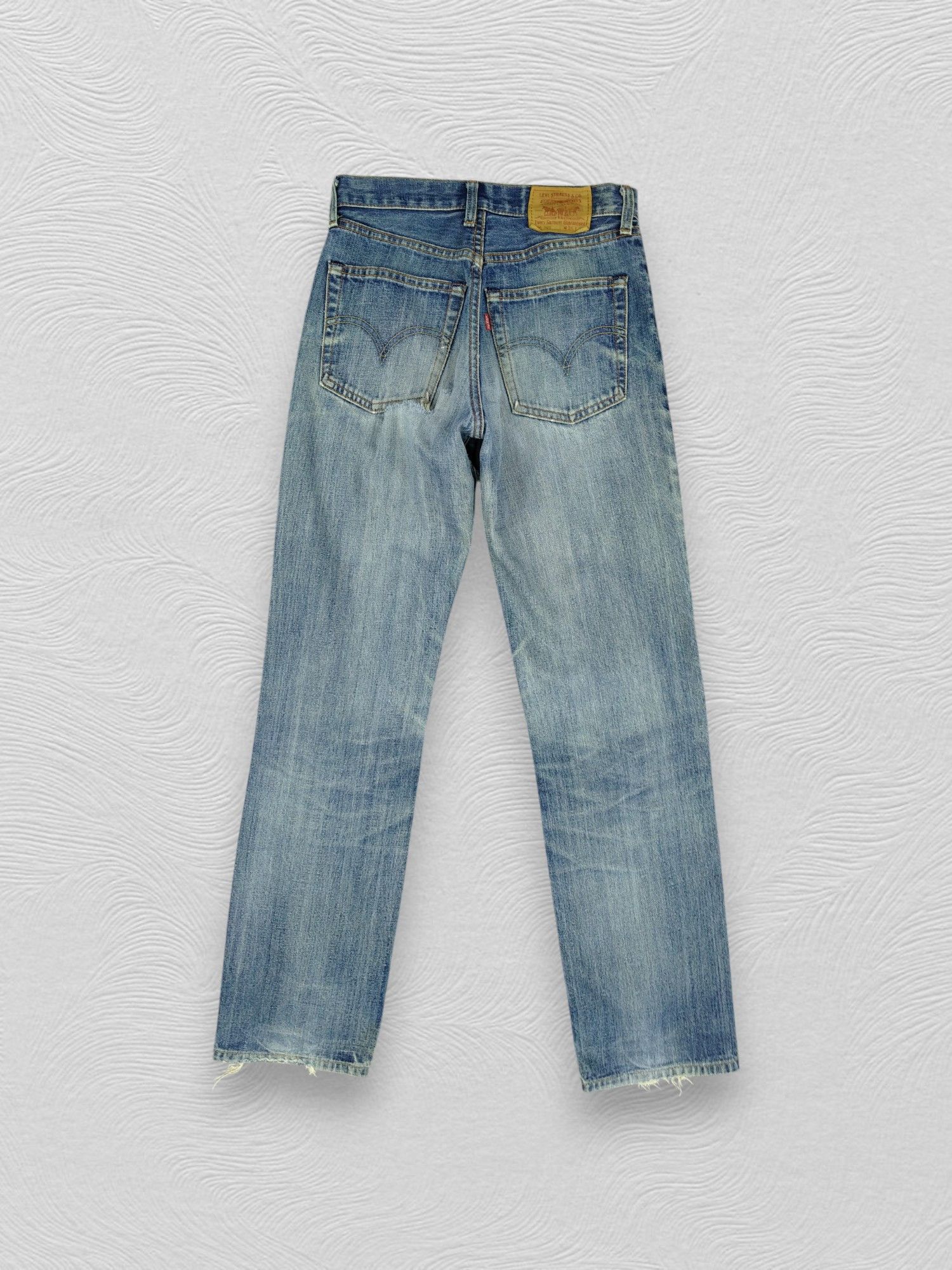 Levi's Dirty Blue Vintage Levi's 502 Jeans 27x30.5 Denim -JN1099 Size US 27 - 2 Thumbnail