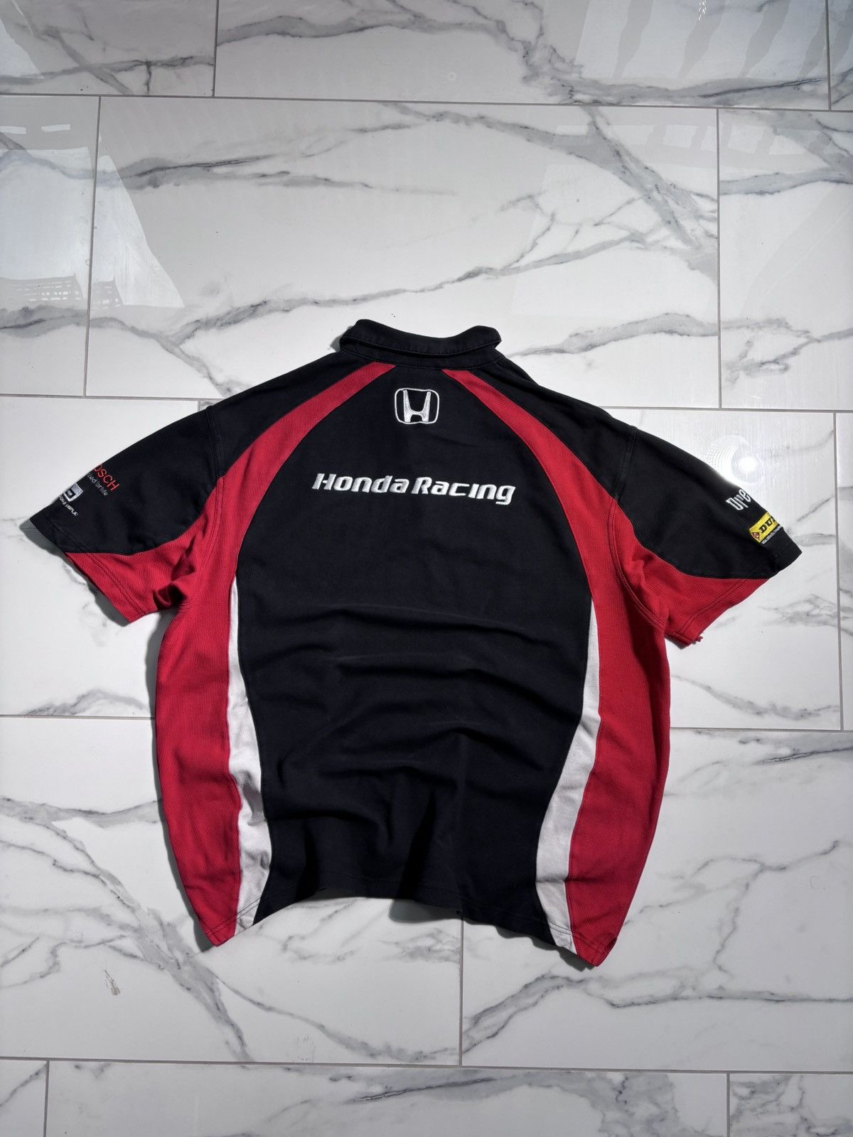 Honda Vintage Racing Honda Polo Rugby Tshirt Japanese Style 00’s Size US XXL / EU 58 / 5 - 2 Thumbnail
