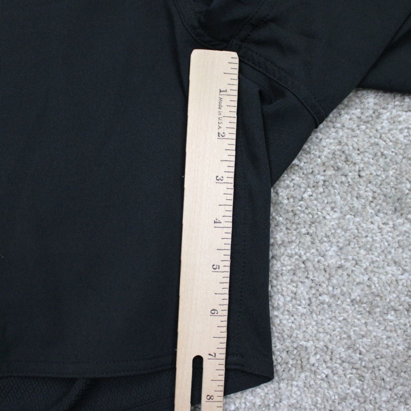 Vintage Tomboyx Shorts Mens 3XL Black 100% Polyester Flat Front Bermuda Inseam 7" Casual Pockets Shade: Black Size US 39 - 4 Thumbnail