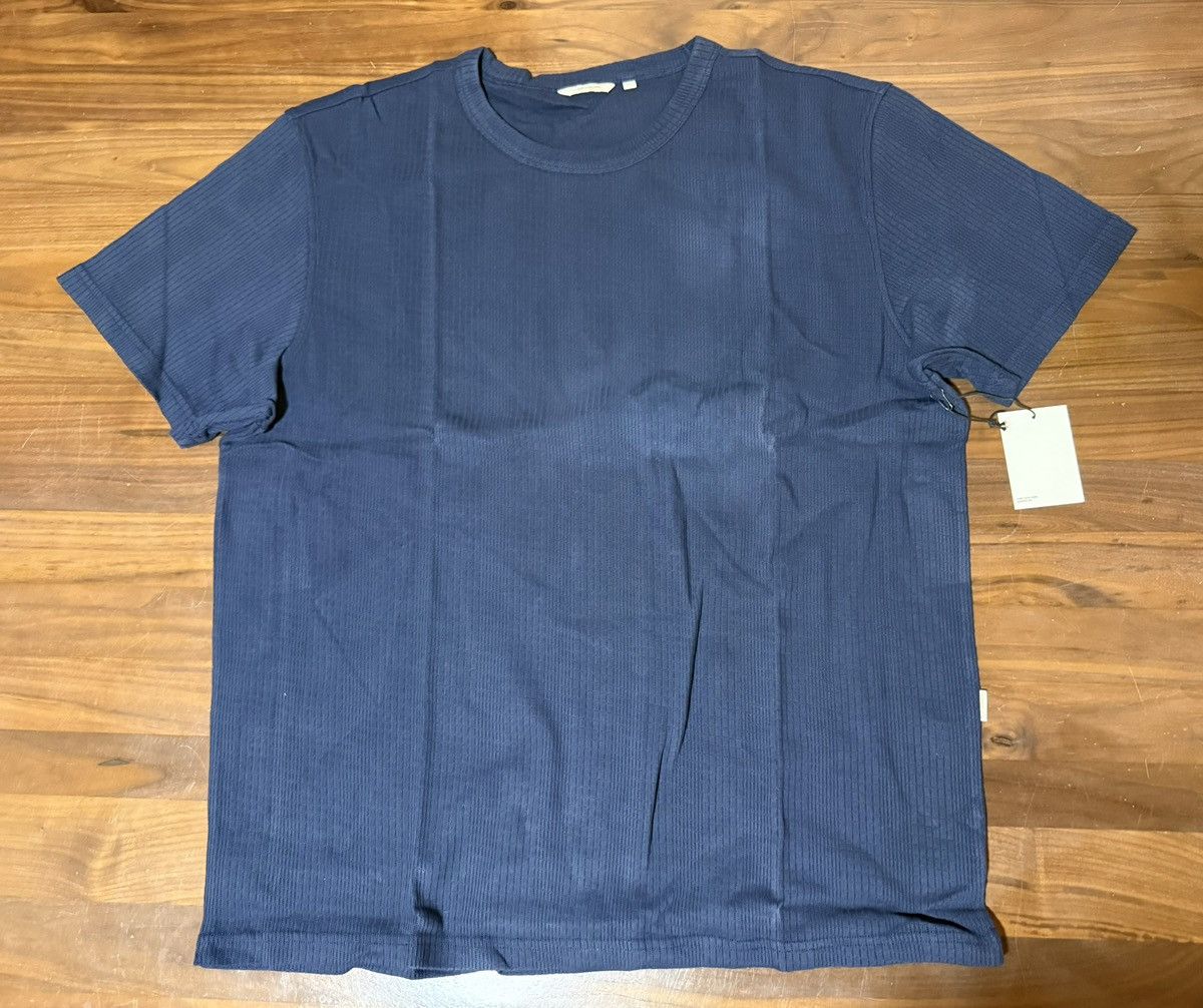 Aime Leon Dore Aime Leon Dore ALD Short Sleeve Pointelle Tee Navy Size XXL Size US XXL / EU 58 / 5 - 1 Thumbnail