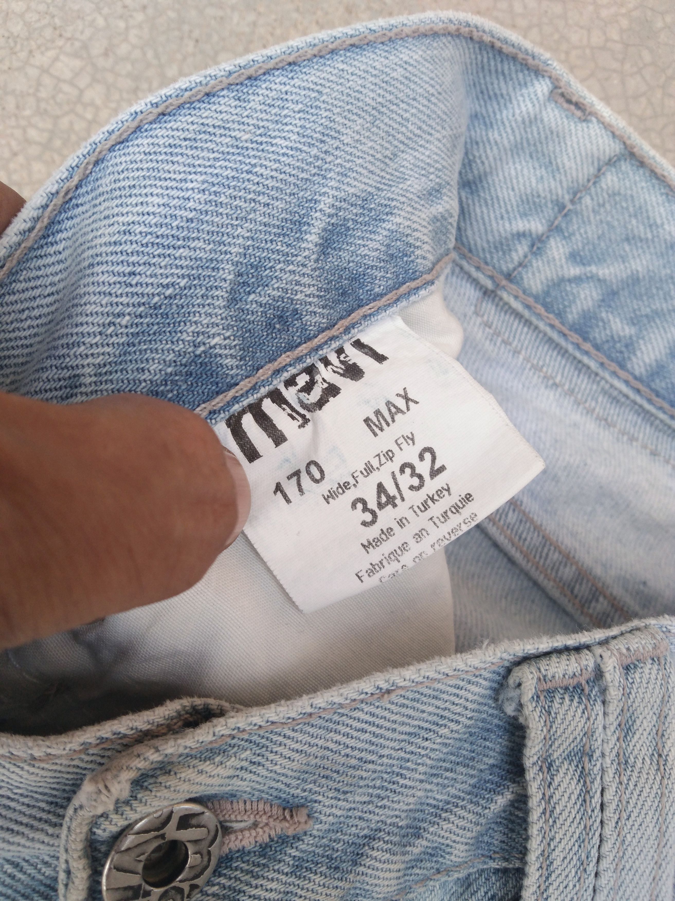 Mavi Vintage Faded Blue Mavi Baggy Jeans 34x32 Size US 34 / EU 50 - 8 Thumbnail