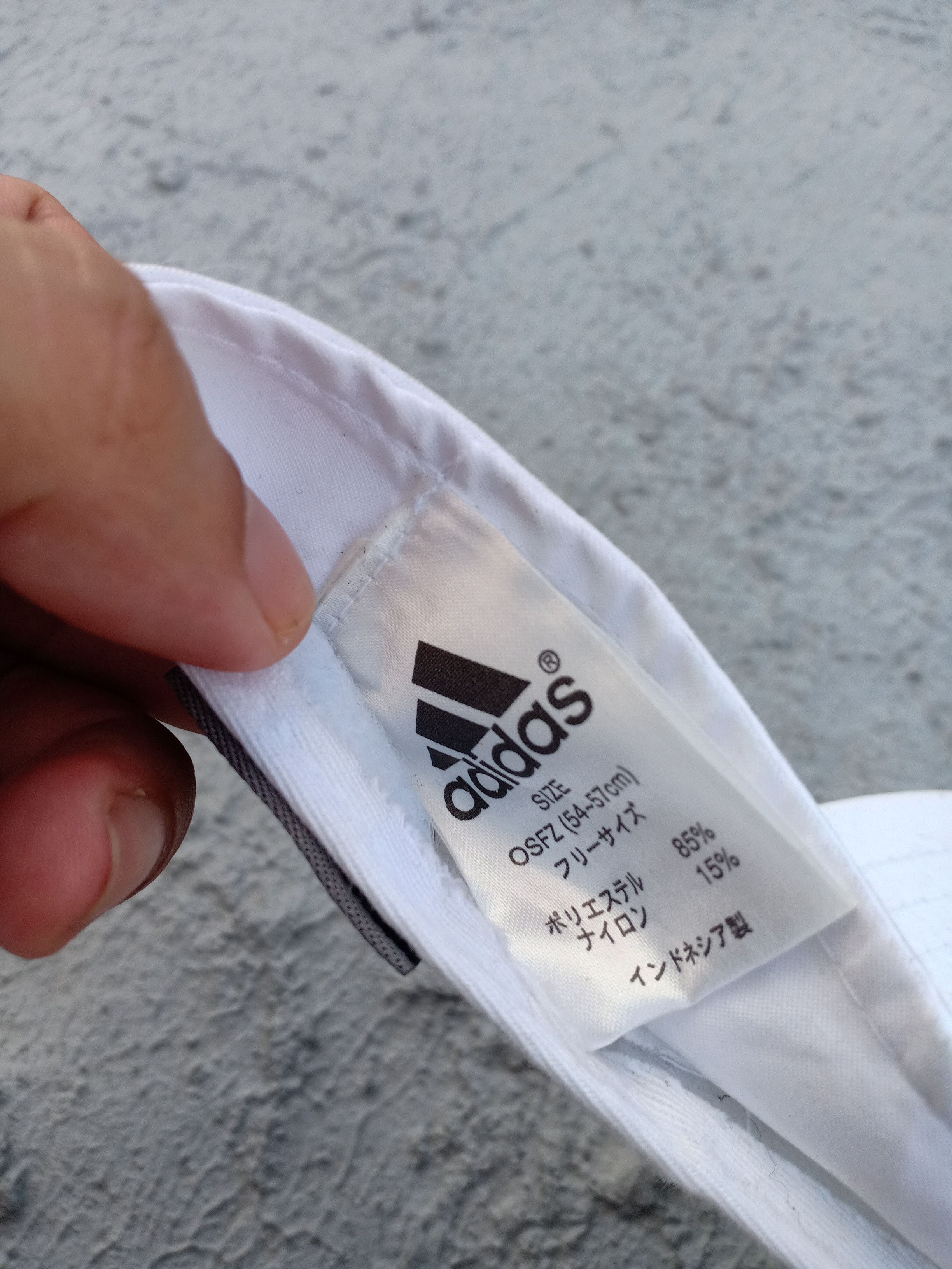 Adidas ADIDAS visor hat Size ONE SIZE - 7 Thumbnail