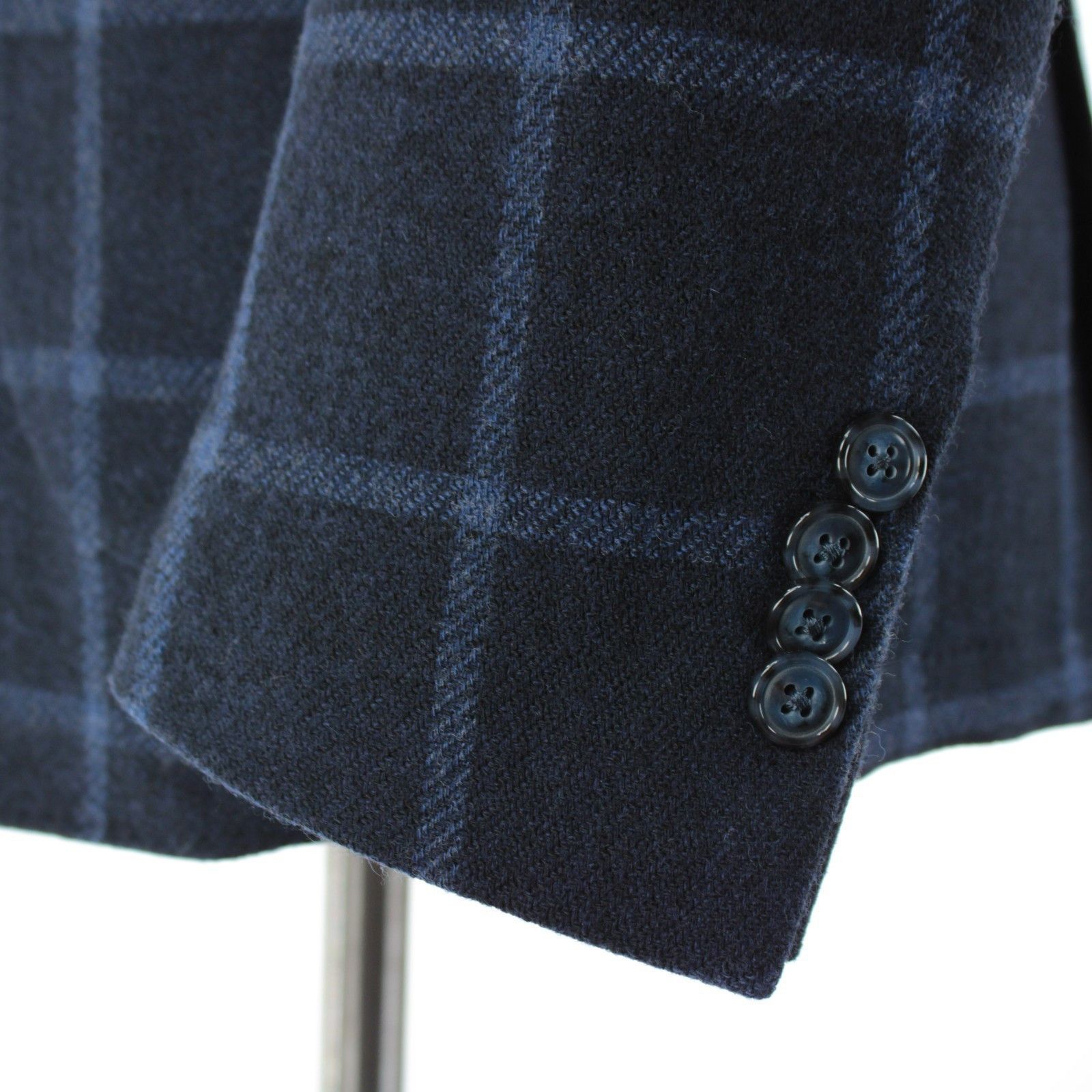 Sartoria Partenopea Sartoria Partenopea Sport Coat Size 40 Regular US in Blue Size 40R - 3 Thumbnail
