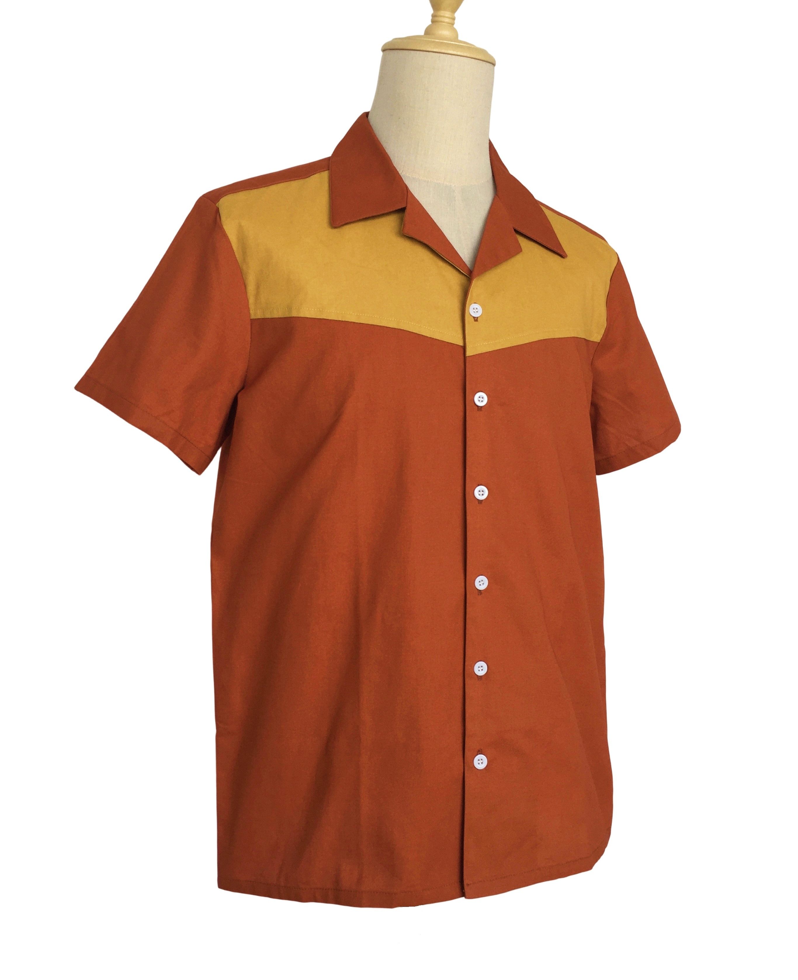 Other Solid color, Casual shirts, Rockabilly shirts Size US XXL / EU 58 / 5 - 2 Thumbnail