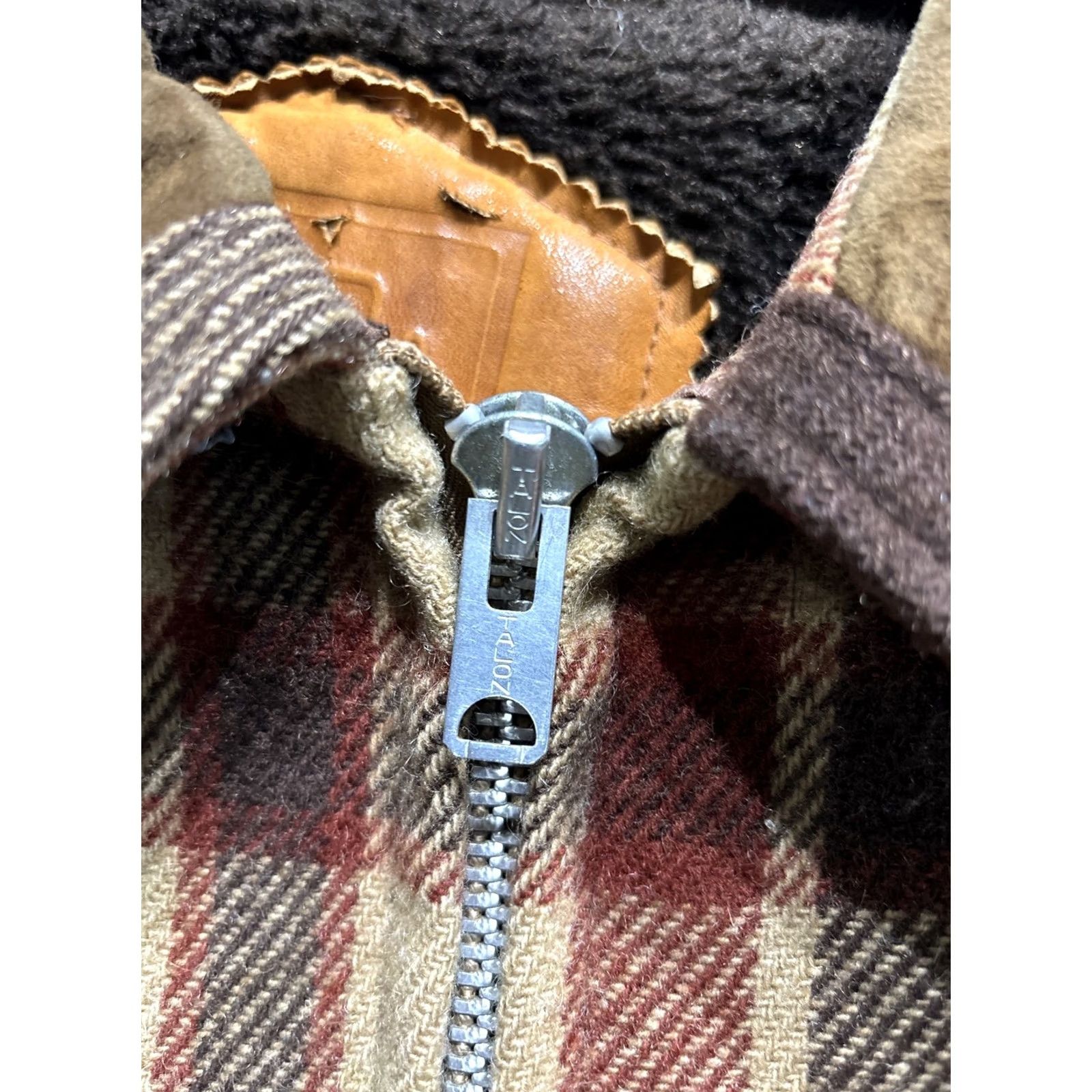 Vintage VINTAGE Woolrich Jacket Parka Mens 100% Wool Hunting Coat Long Plaid XL Brown Lined Size US XL / EU 56 / 4 - 2 Thumbnail