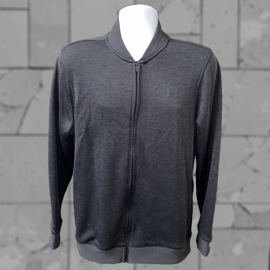 Under Armour Under Armour Jacket Men Gray Fleece Lined Full Zip Size M Size US M / EU 48-50 / 2 - 1 Thumbnail