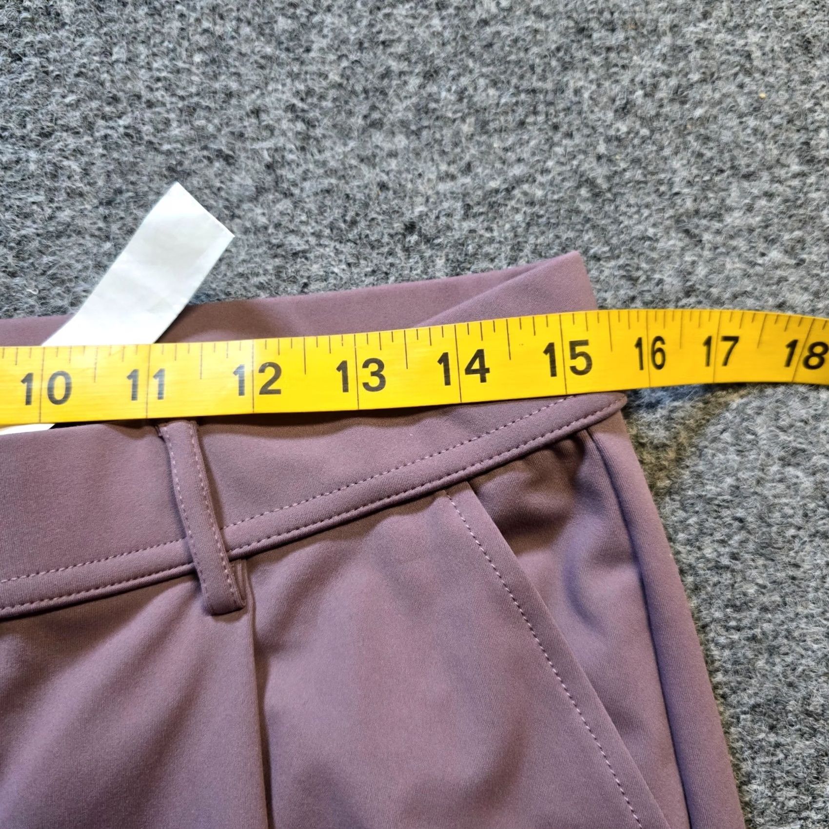 Vintage Halara Pants Womens Large Purple Pleated Plicated Wide-Leg Stretch Casual Career Dress Pants Size 36" / US 14 / IT 50 - 6 Thumbnail