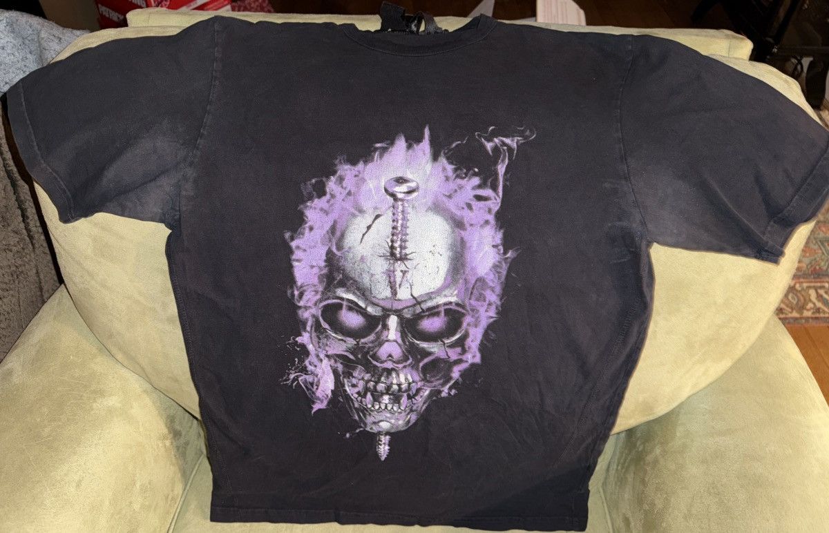 Vlone VLone “screw head” skull tee t-shirt, w/ large “V” on back! Size US M / EU 48-50 / 2 - 1 Thumbnail