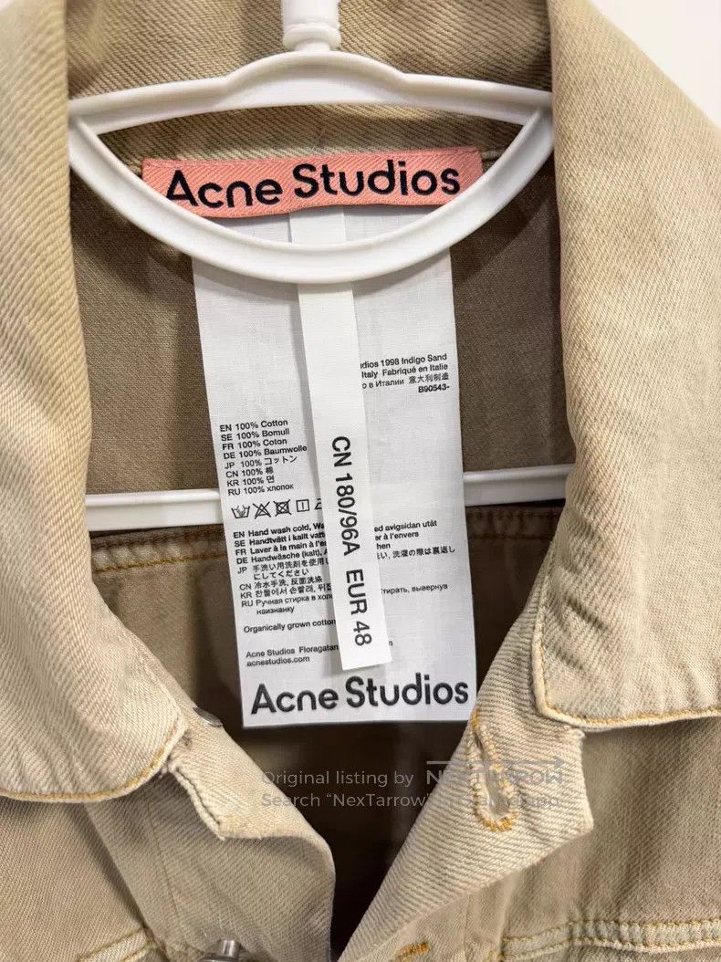 Acne Studios Acne Studios Denim Jacket Size US M / EU 48-50 / 2 - 2 Thumbnail