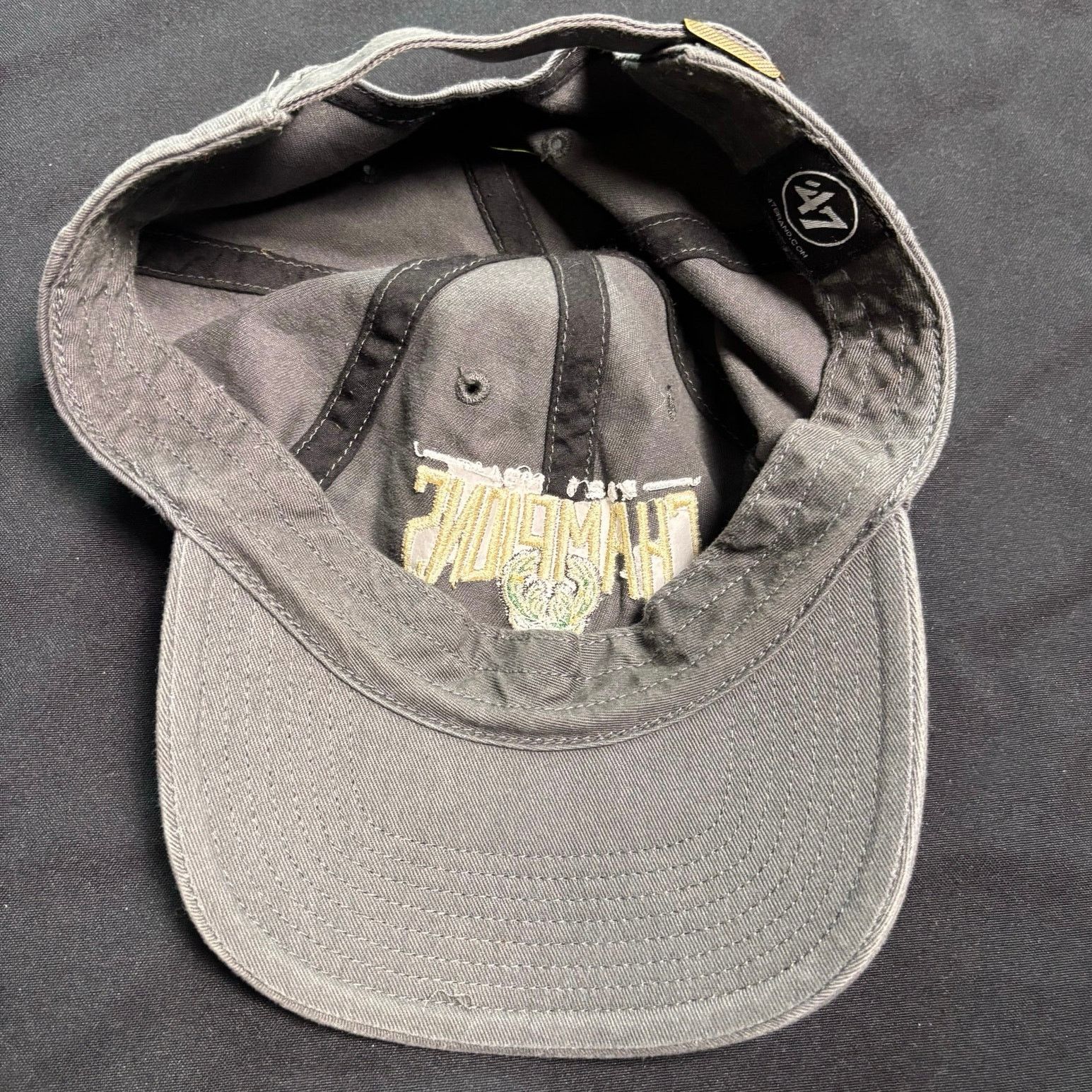 NBA Gray Milwaukee Bucks ‘47 NBA Men’s Hat Size ONE SIZE - 5 Thumbnail