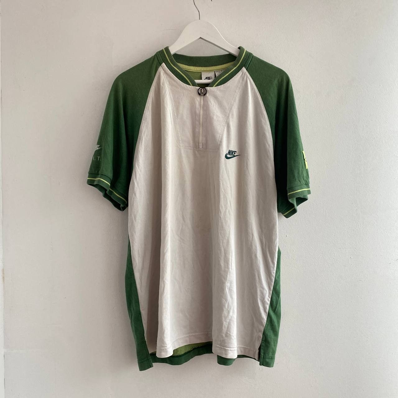Nike × Vintage Vintage nike FIT challenge court tennis andre agassi jersey Size US L / EU 52-54 / 3 - 1 Thumbnail