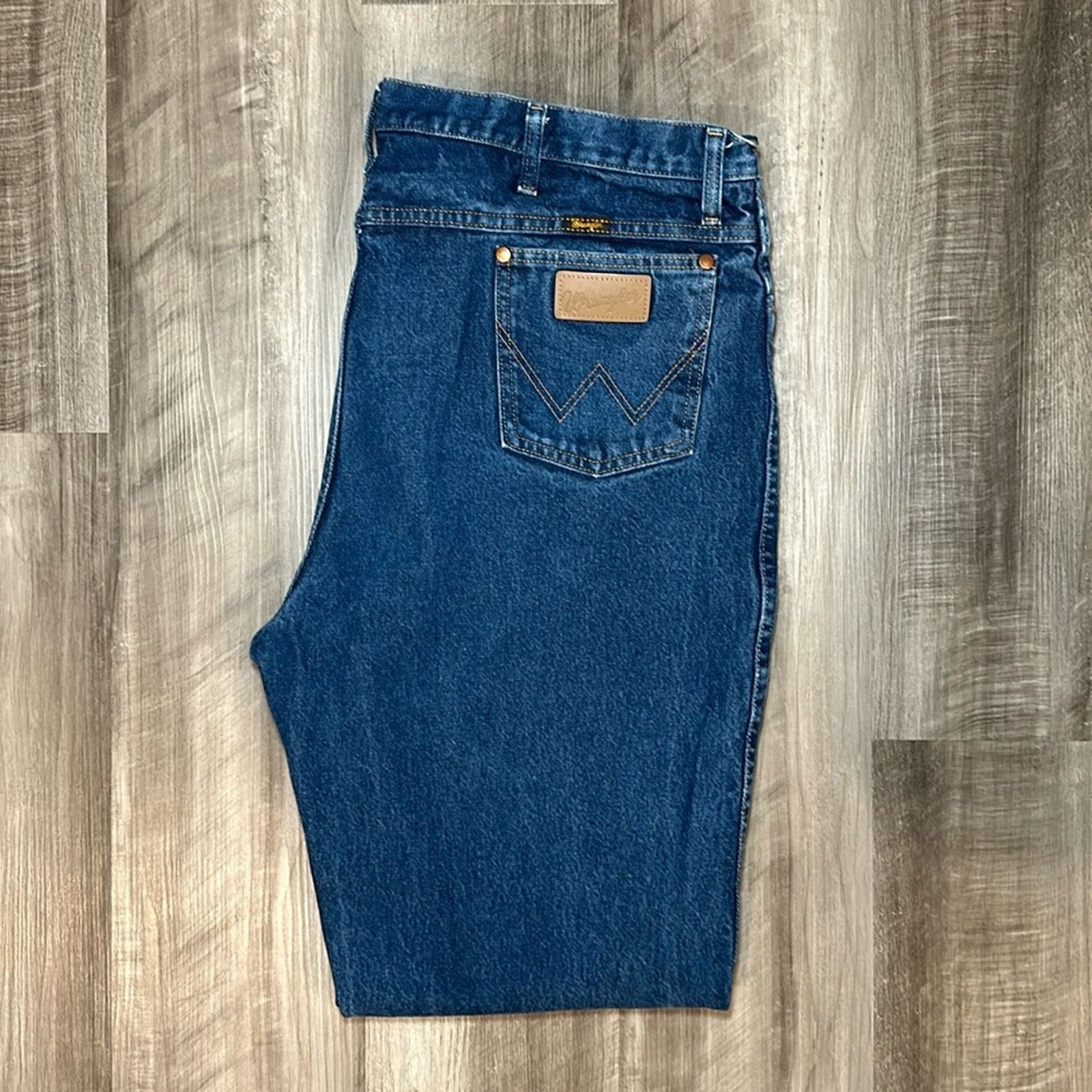 Wrangler Wrangler Cowboy Cut Slim Fit Jeans - 42x34 Size US 42 / EU 58 - 1 Thumbnail