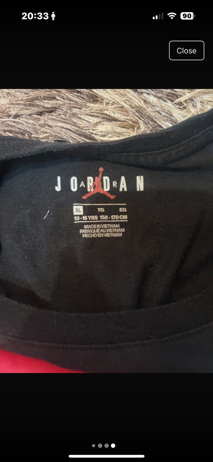 Jordan Brand Tricou jordan Size XL / US 12-14 / IT 48-50 - 4 Thumbnail