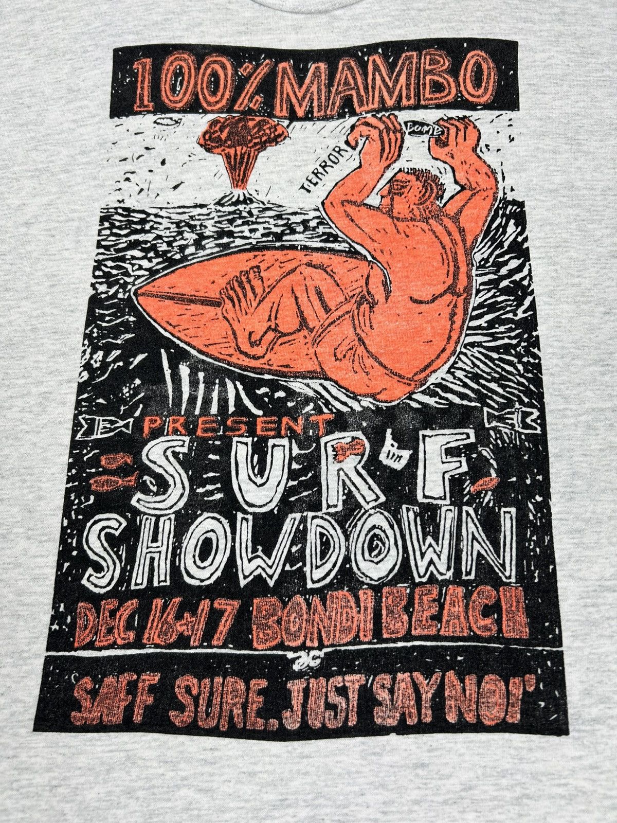 Mambo Vintage 90’s Mambo Terror /Surf/skate shirt Size US L / EU 52-54 / 3 - 2 Thumbnail