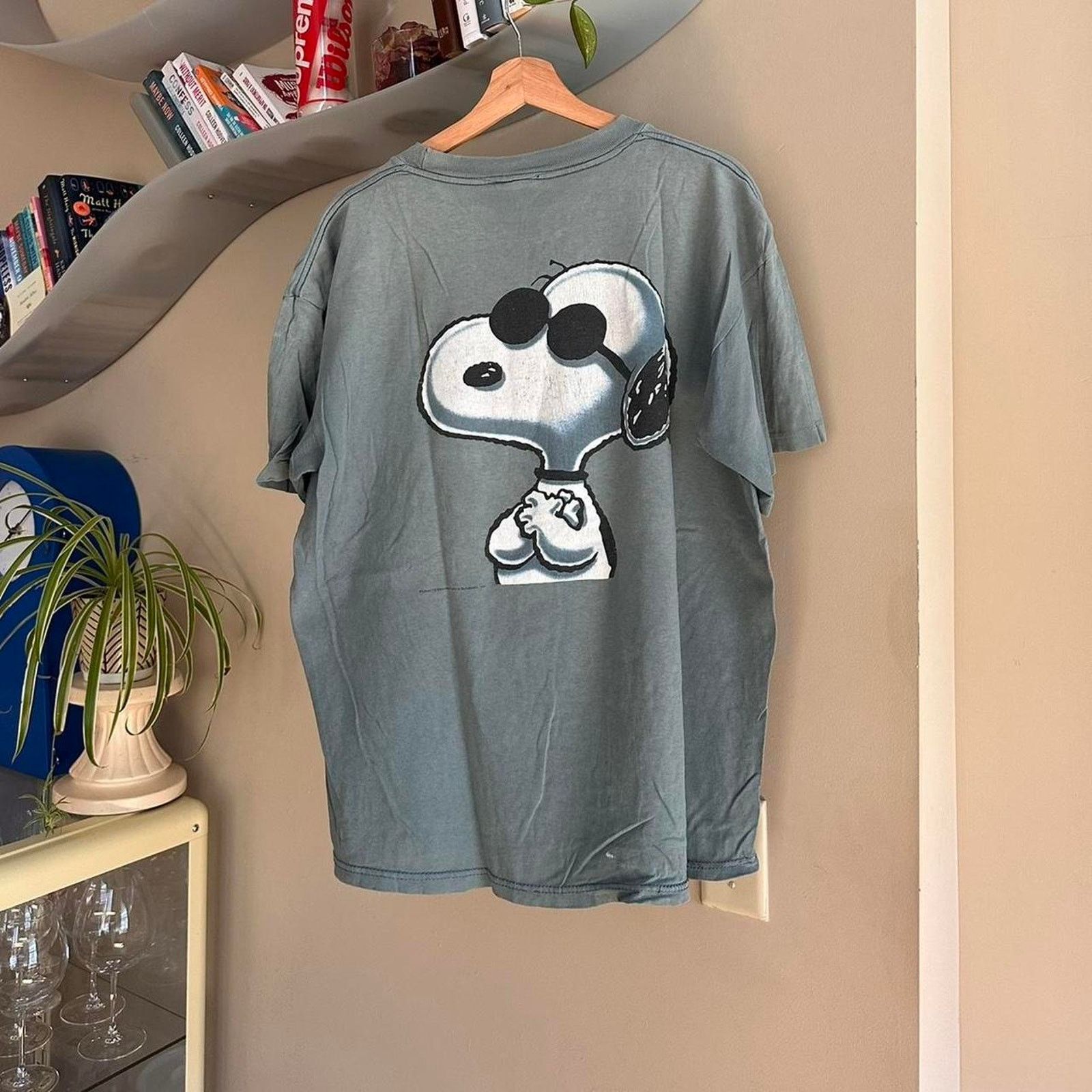 Changes × Vintage Vintage Joe Cool Snoopy Shirt Size US L / EU 52-54 / 3 - 1 Thumbnail