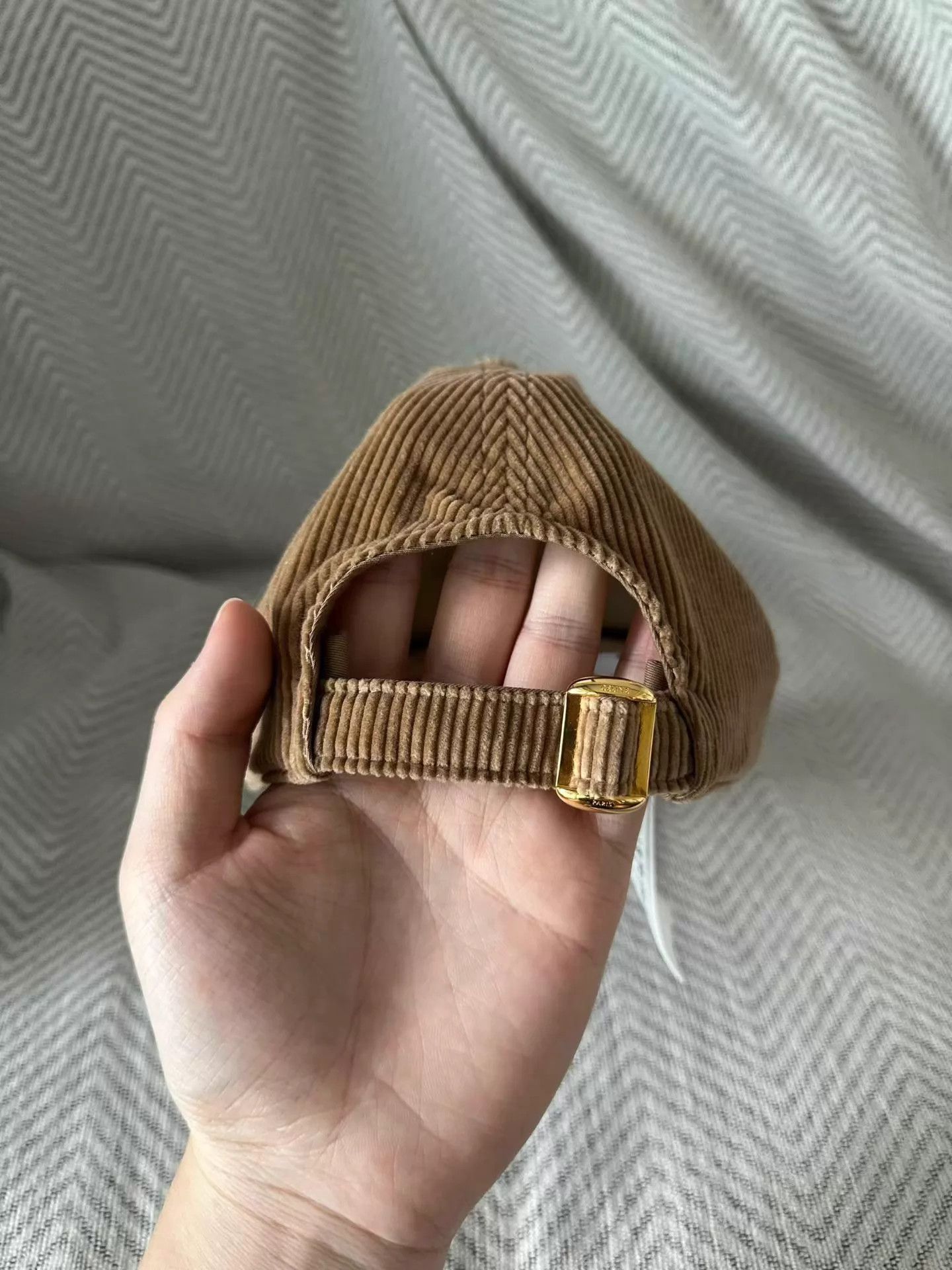Celine Celine Corduroy Triomphe Baseball Cap M (New) Size ONE SIZE - 3 Thumbnail