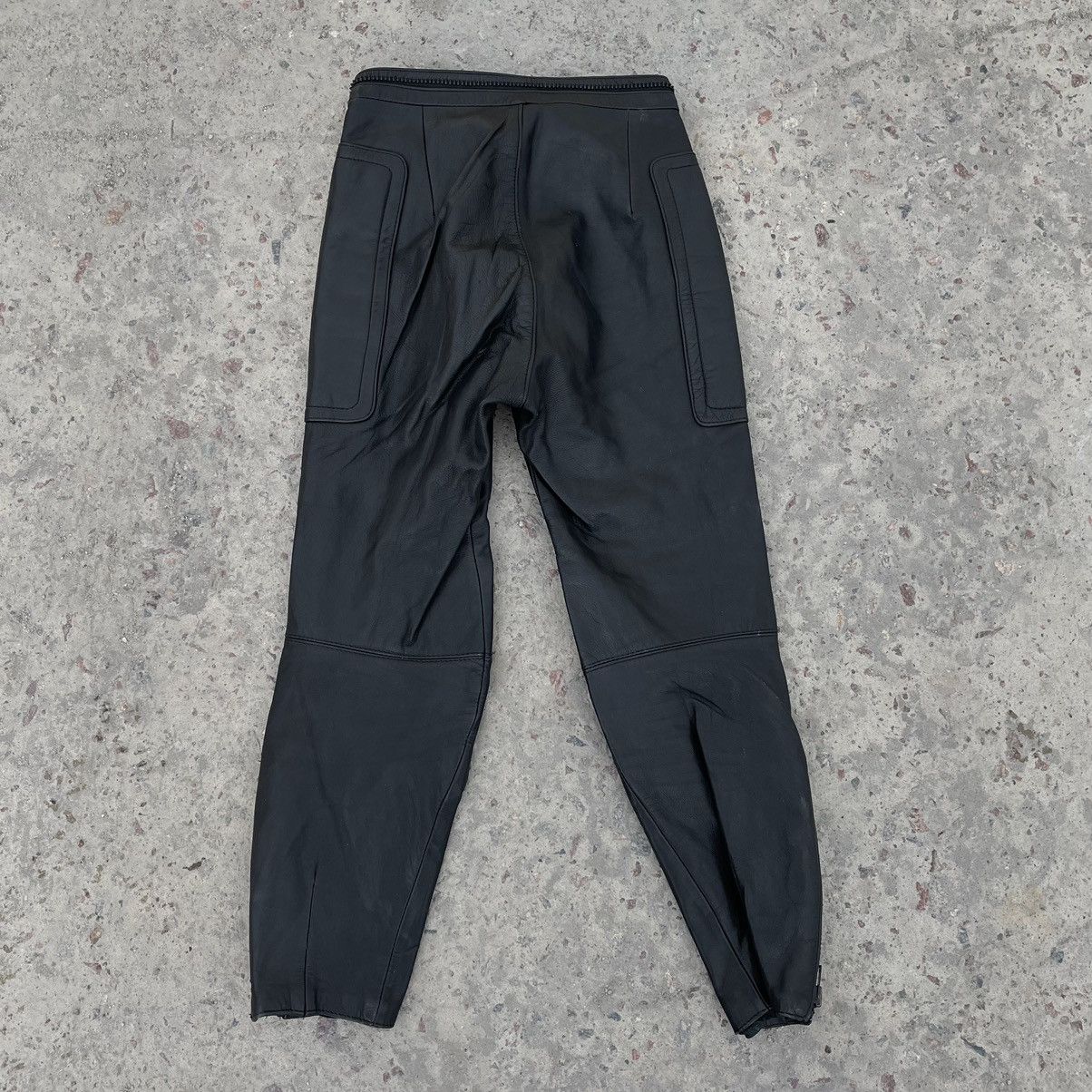 Vintage Vintage Moto Leather Pants 36 Size 90s Y2K Japan Hype Size 36" / US 14 / IT 50 - 2 Thumbnail