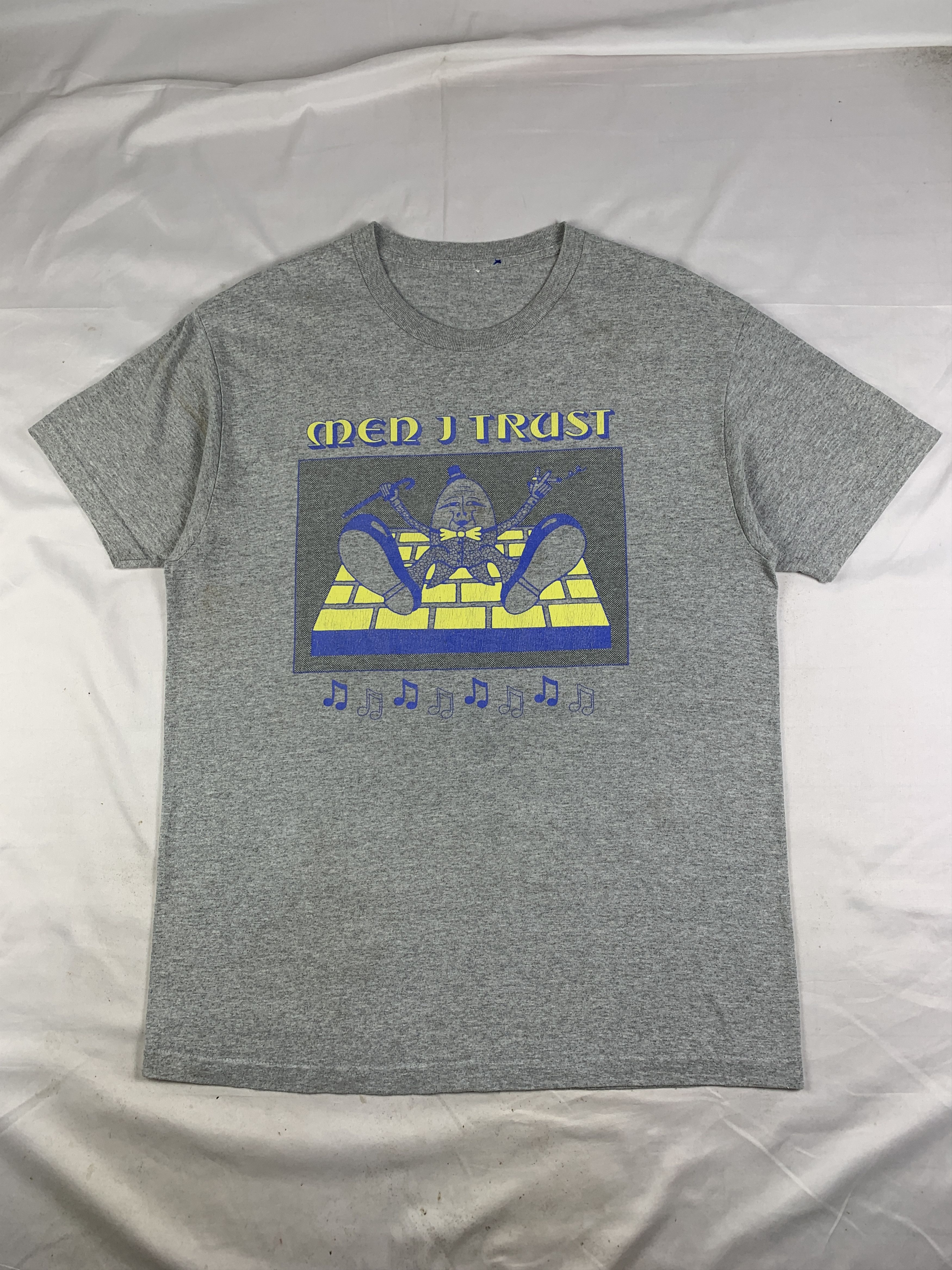 Band Tees Men I Trust Gray "Egg Fellow" Band Tee (L) Size US L / EU 52-54 / 3 - 1 Thumbnail
