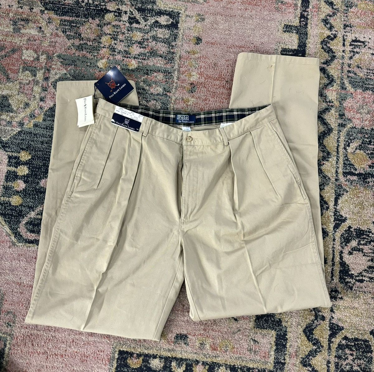 Polo Ralph Lauren Vintage 90s Polo Ralph Lauren Classic Golf Khaki Pants Size US 40 / EU 56 - 7 Thumbnail