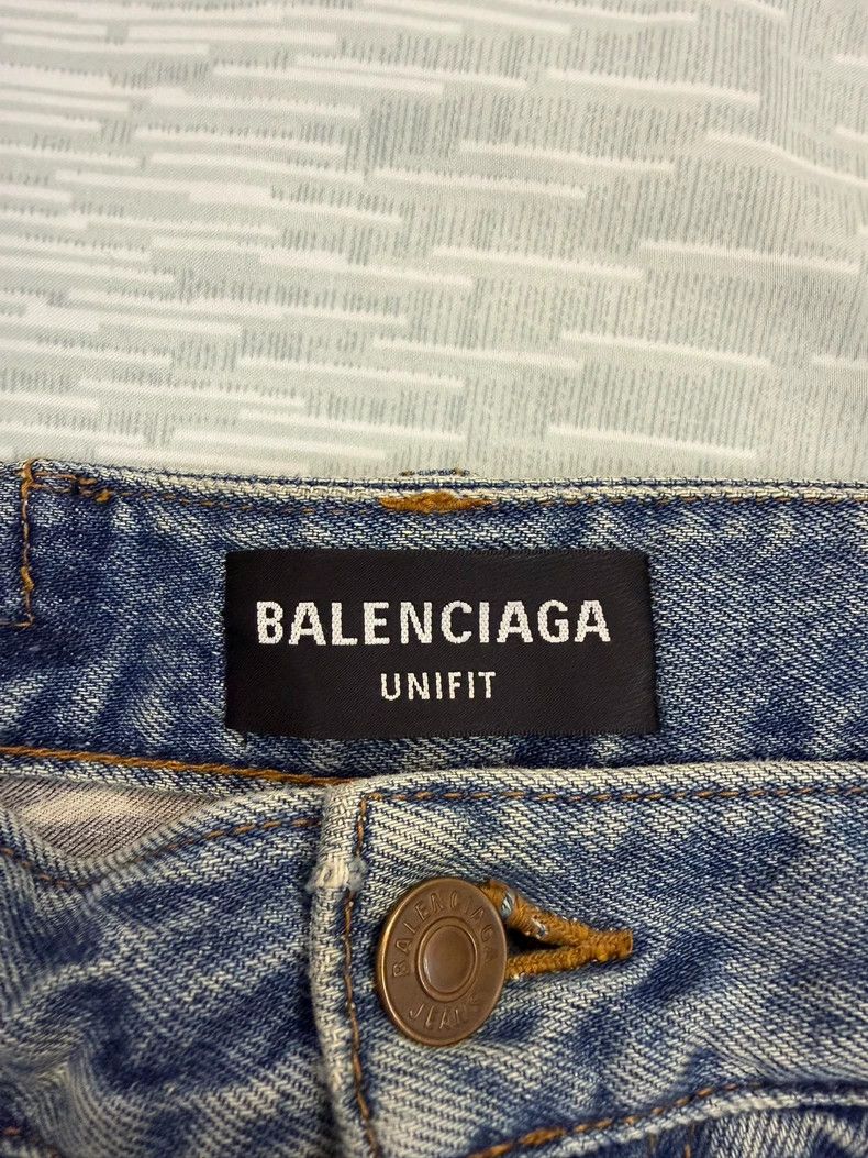 Balenciaga Balenciaga size XS Camouflage Fake Two-Piece Patchwork Den Size US 27 - 6 Thumbnail