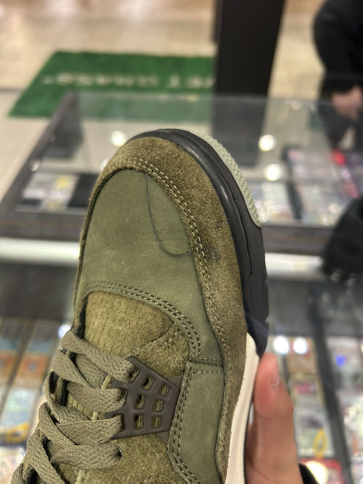 Jordan Brand Jordan 4 retro SE Craft Medium Olive Size US 9.5 / EU 42-43 - 5 Thumbnail