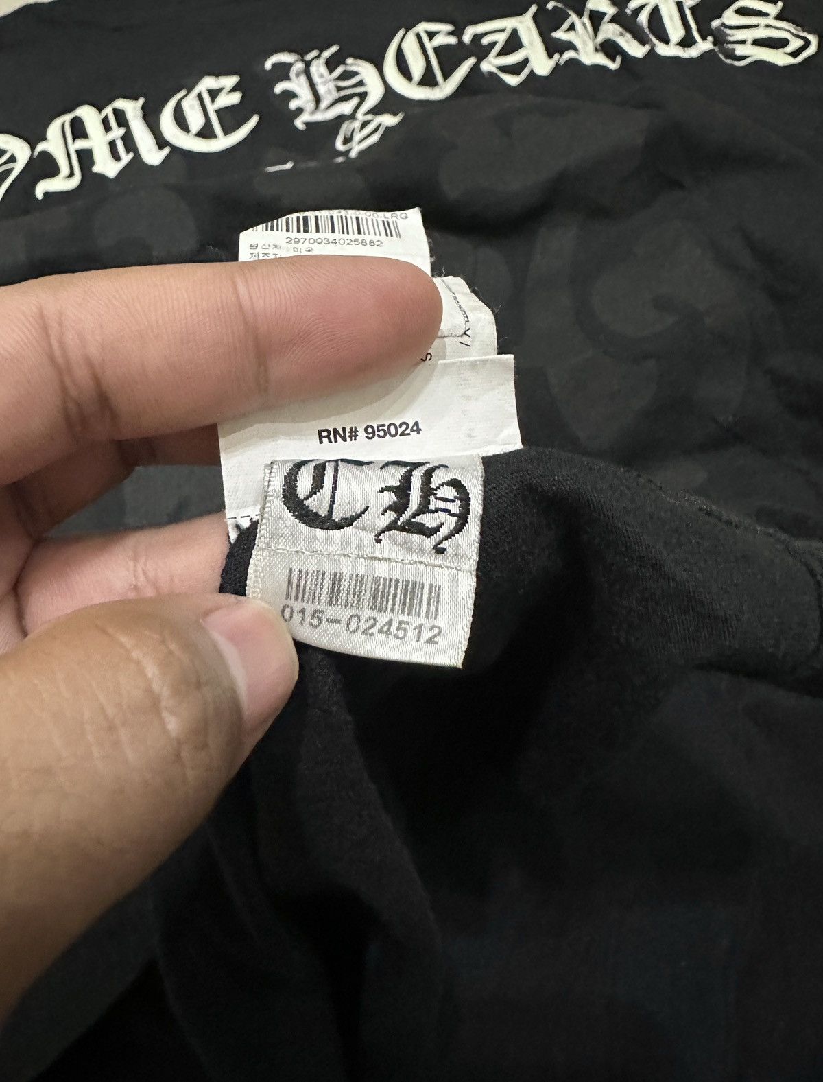 Chrome Hearts Chrome Hearts tshirt Big Logo Thermal Size US L / EU 52-54 / 3 - 10 Thumbnail