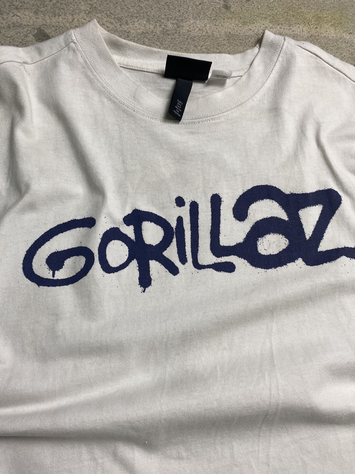 H&M H/M x Gorillaz Copyright 2022 White Tshirt Size US L / EU 52-54 / 3 - 2 Thumbnail