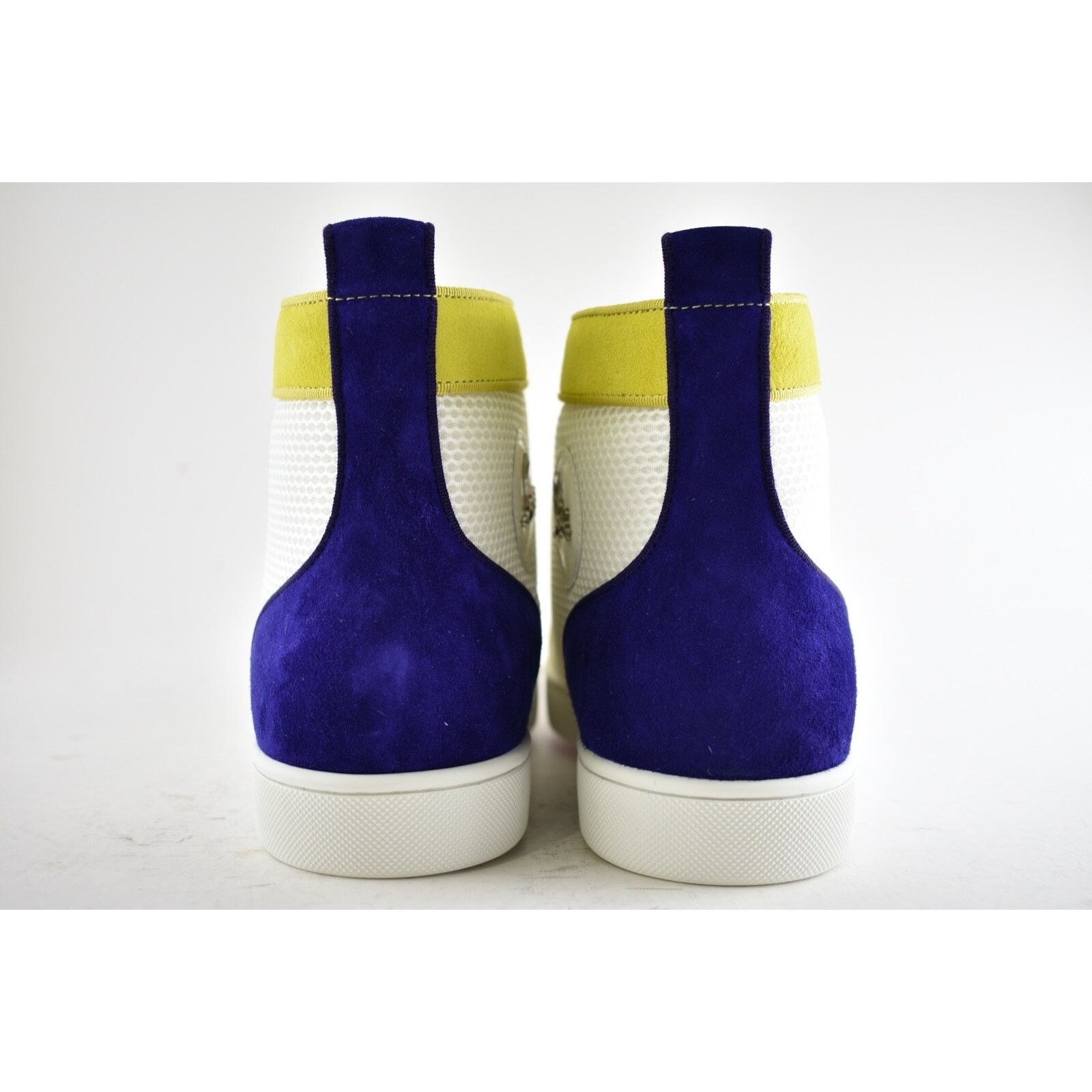 Christian Louboutin Christian Louboutin Mens Louis Orlato Flat White Yellow Size US 8 / EU 41 - 11 Thumbnail