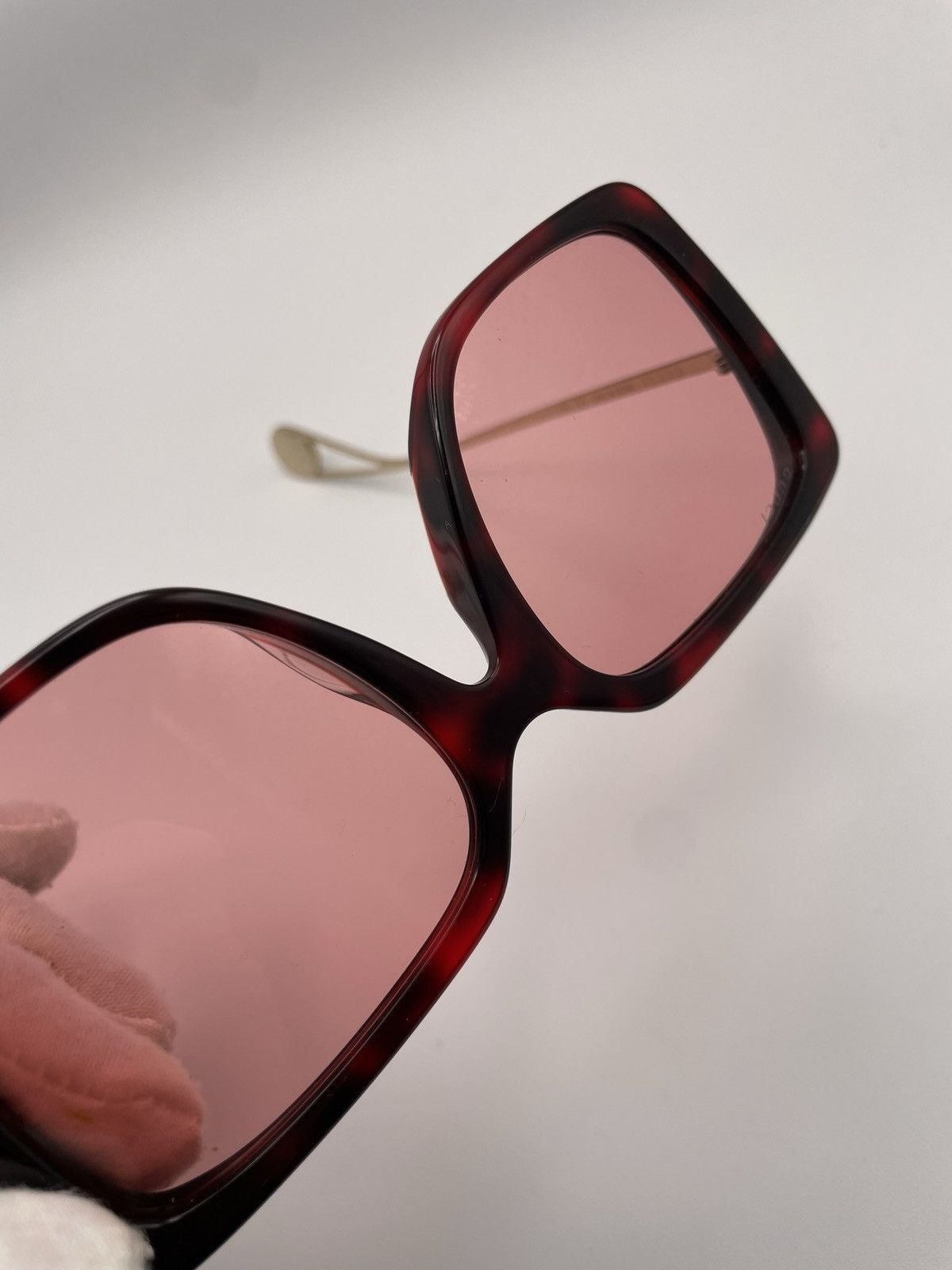 Gucci Gucci Square Statement Sunglasses Size ONE SIZE - 9 Thumbnail