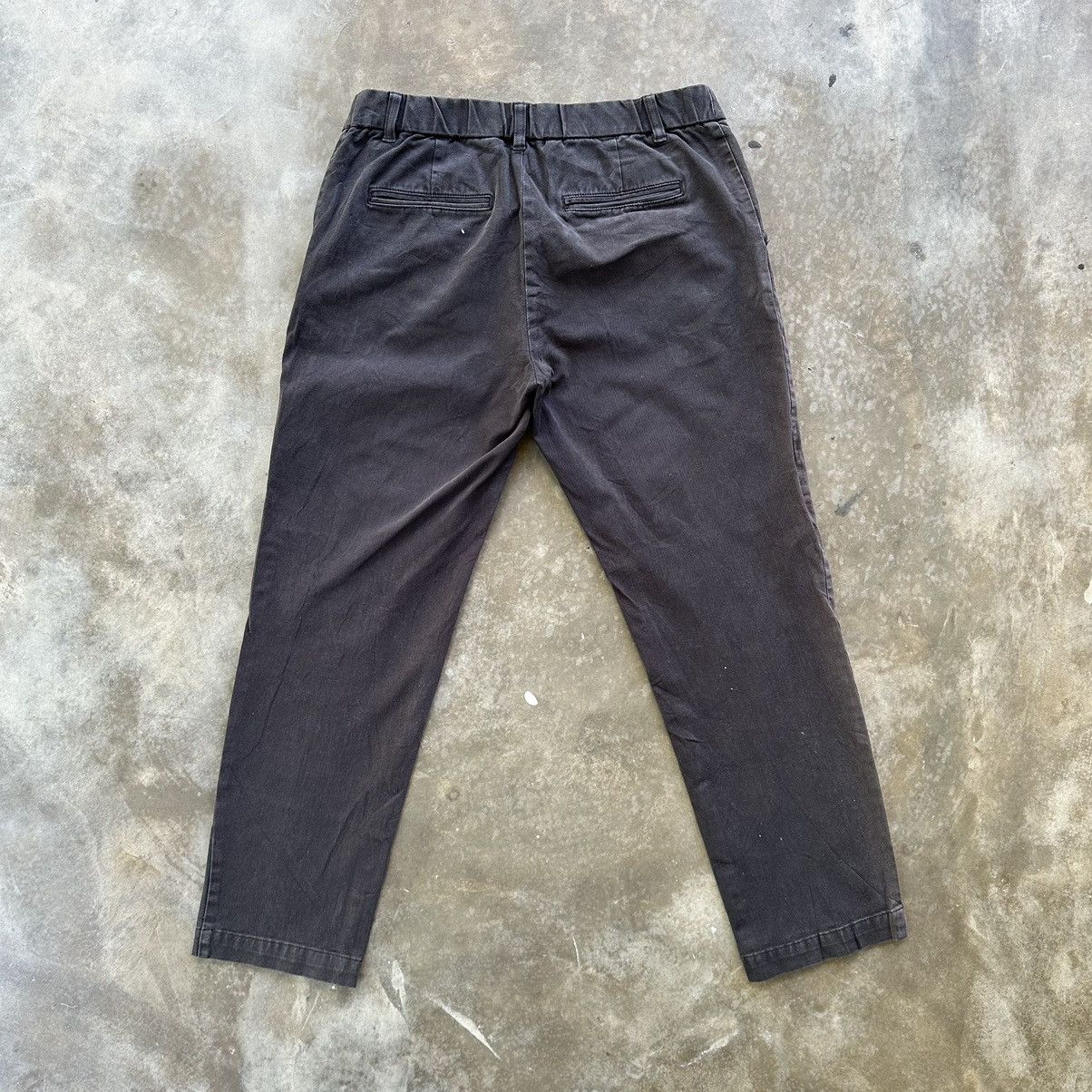 Japanese Brand Vintage Muji Japan Black Casual Trouser Pant Size US 30 / EU 46 - 9 Thumbnail