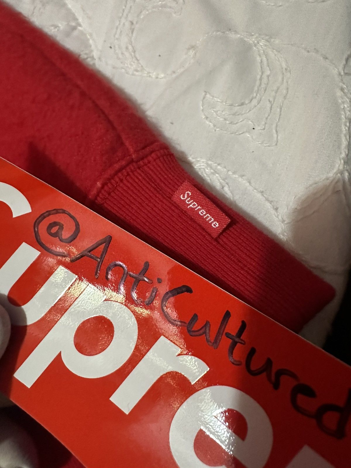 Supreme Supreme Inside Out Box Logo Hoodie Red Size US M / EU 48-50 / 2 - 4 Thumbnail
