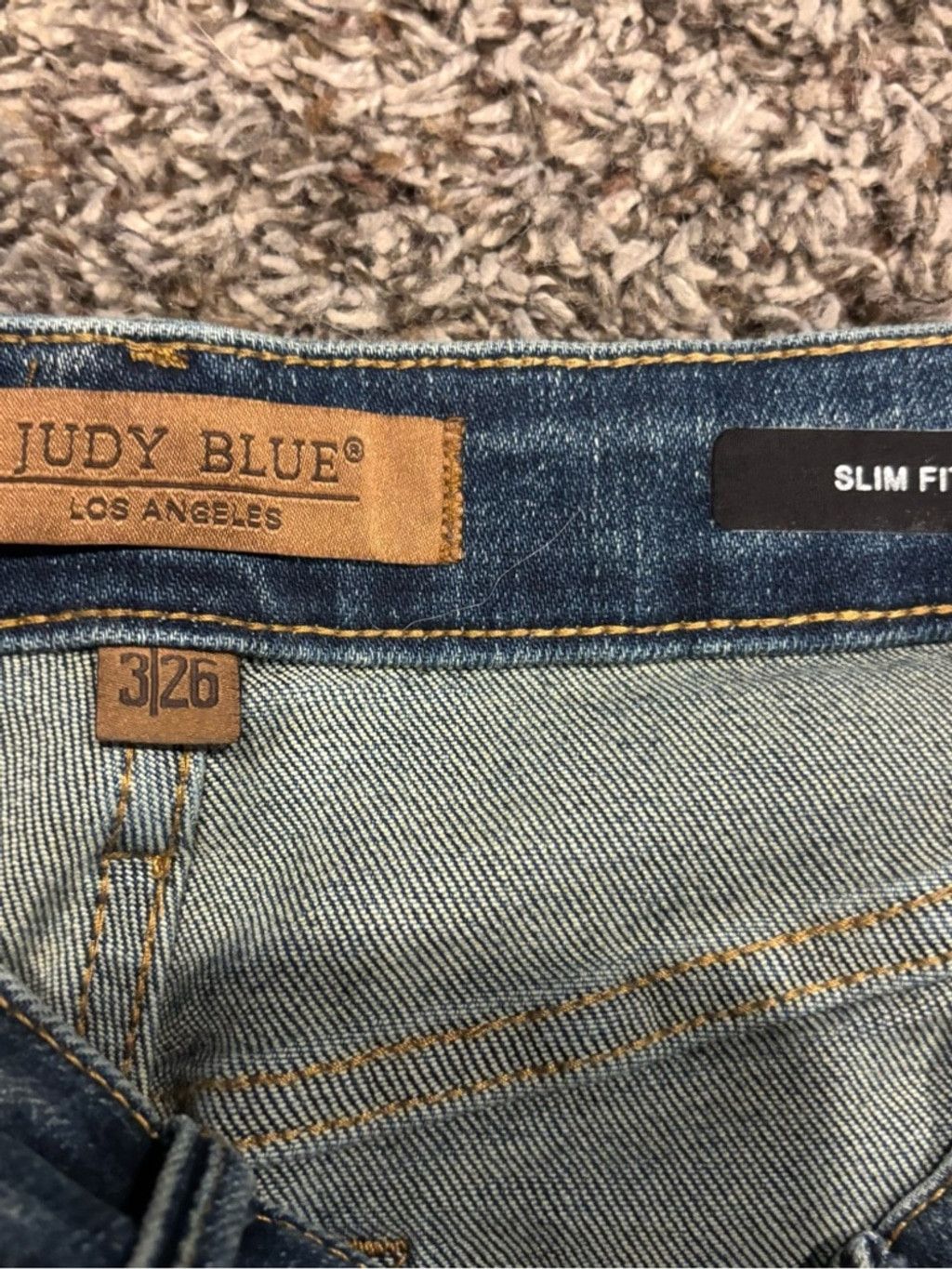 Judy Blue Judy Blue Distressed Slim Fit Jeans Size 26" / US 2 / IT 38 - 6 Thumbnail