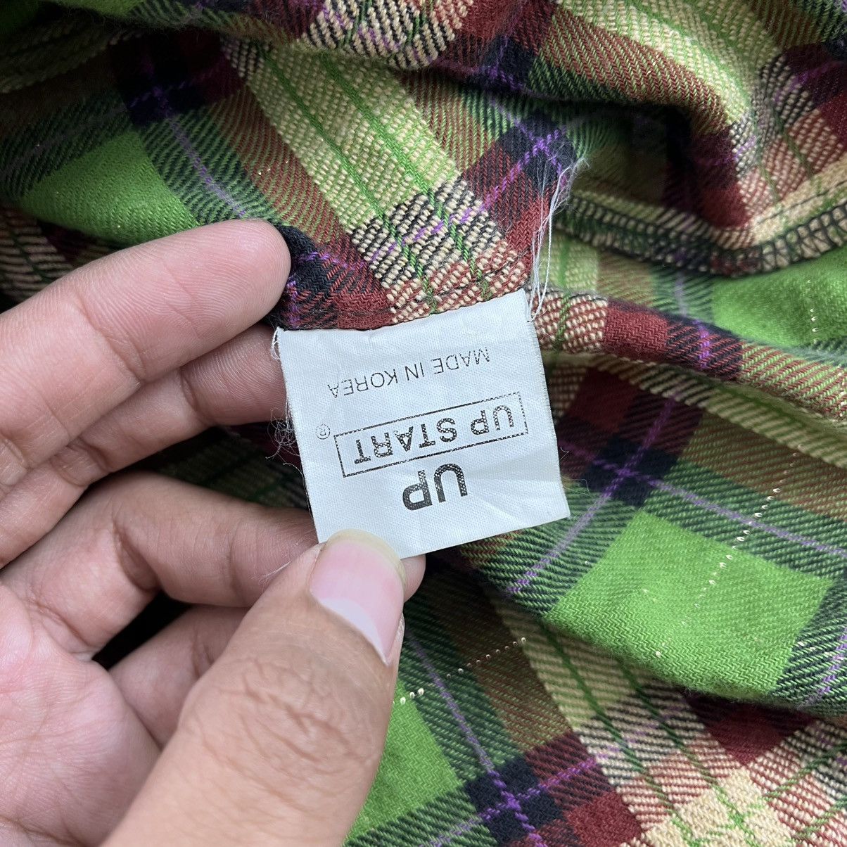 Number (N)ine 2000s Breathmint Patchwork Plaid Western Distressed Shirt Size US M / EU 48-50 / 2 - 8 Thumbnail