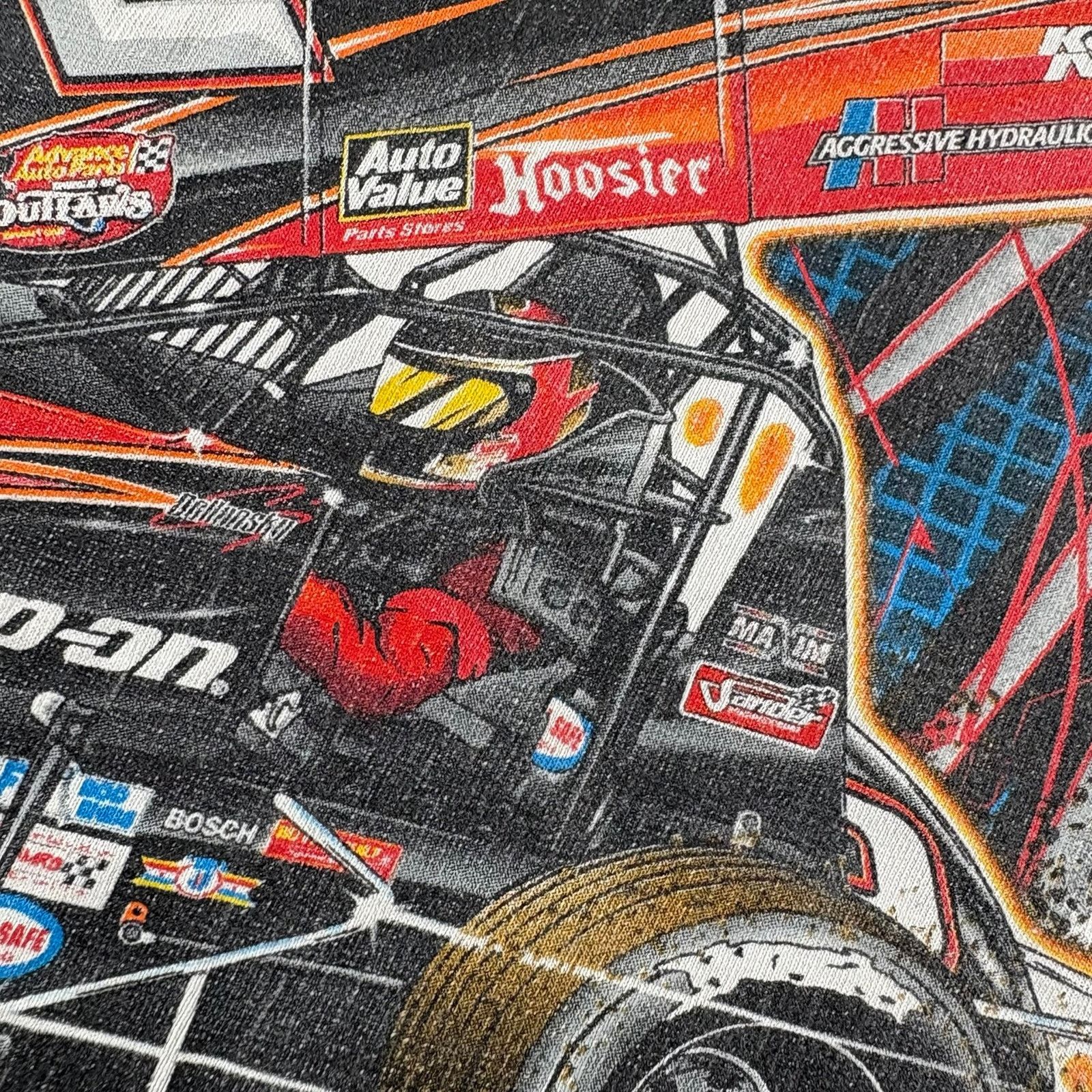 AAA Vintage NASCAR T-shirt Size US XL / EU 56 / 4 - 8 Thumbnail