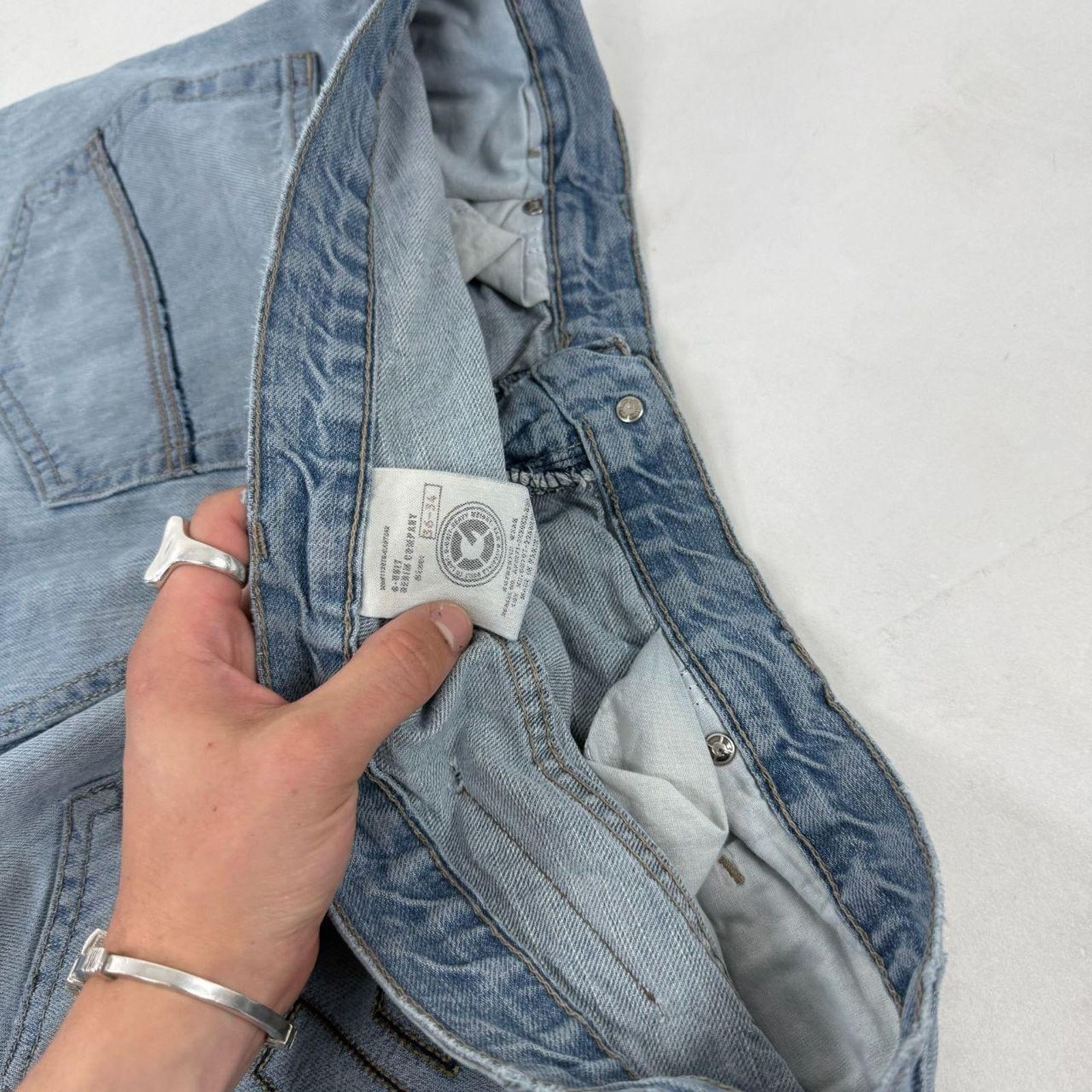 Ecko Unltd. × JNCO × Vintage Vintage y2k archive rare faded distressed baggy skater jeans Size US 36 / EU 52 - 6 Thumbnail
