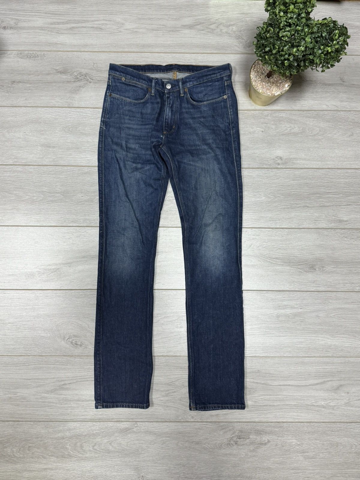 Acne Studios Acne Studios vintage jeans max dark blue Stockholm Size US 32 / EU 48 - 2 Thumbnail