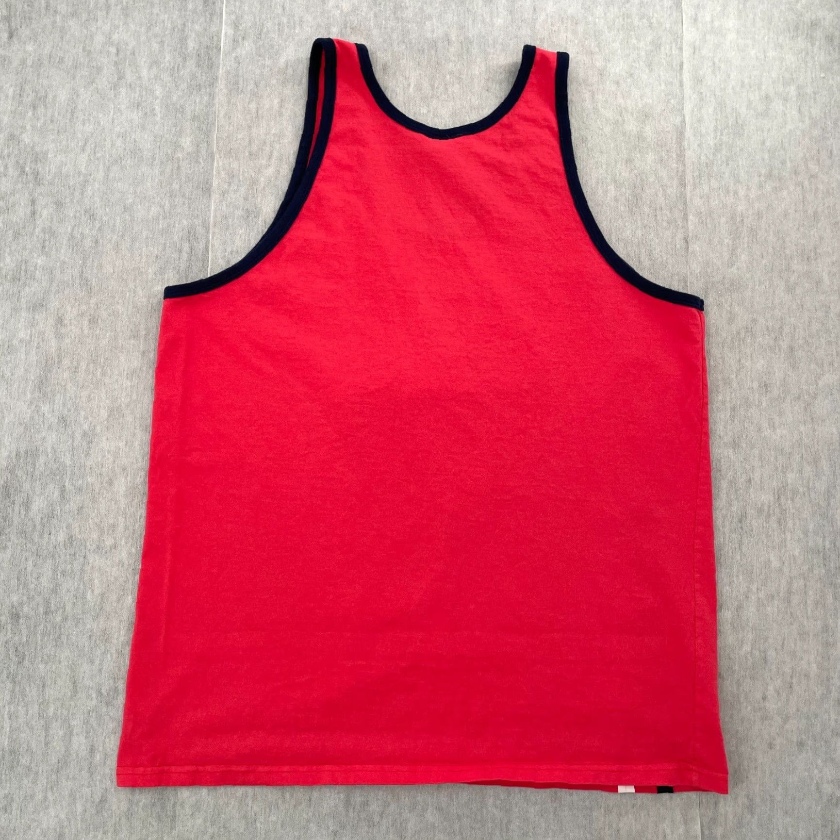Fubu VINTAGE FUBU Shirt Men XL Pink Tank Top 90s Retro Logo Embroidered USA Made Size US XL / EU 56 / 4 - 2 Thumbnail