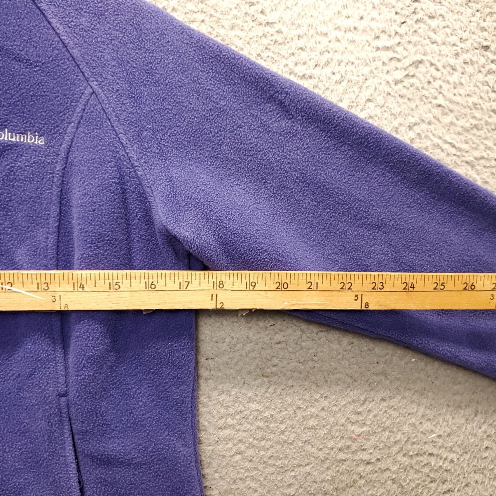 Vintage Columbia Womens Fleece Jacket Purple Regular Full Zip Outdoor ID:42062 Size S / US 4 / IT 40 - 4 Thumbnail