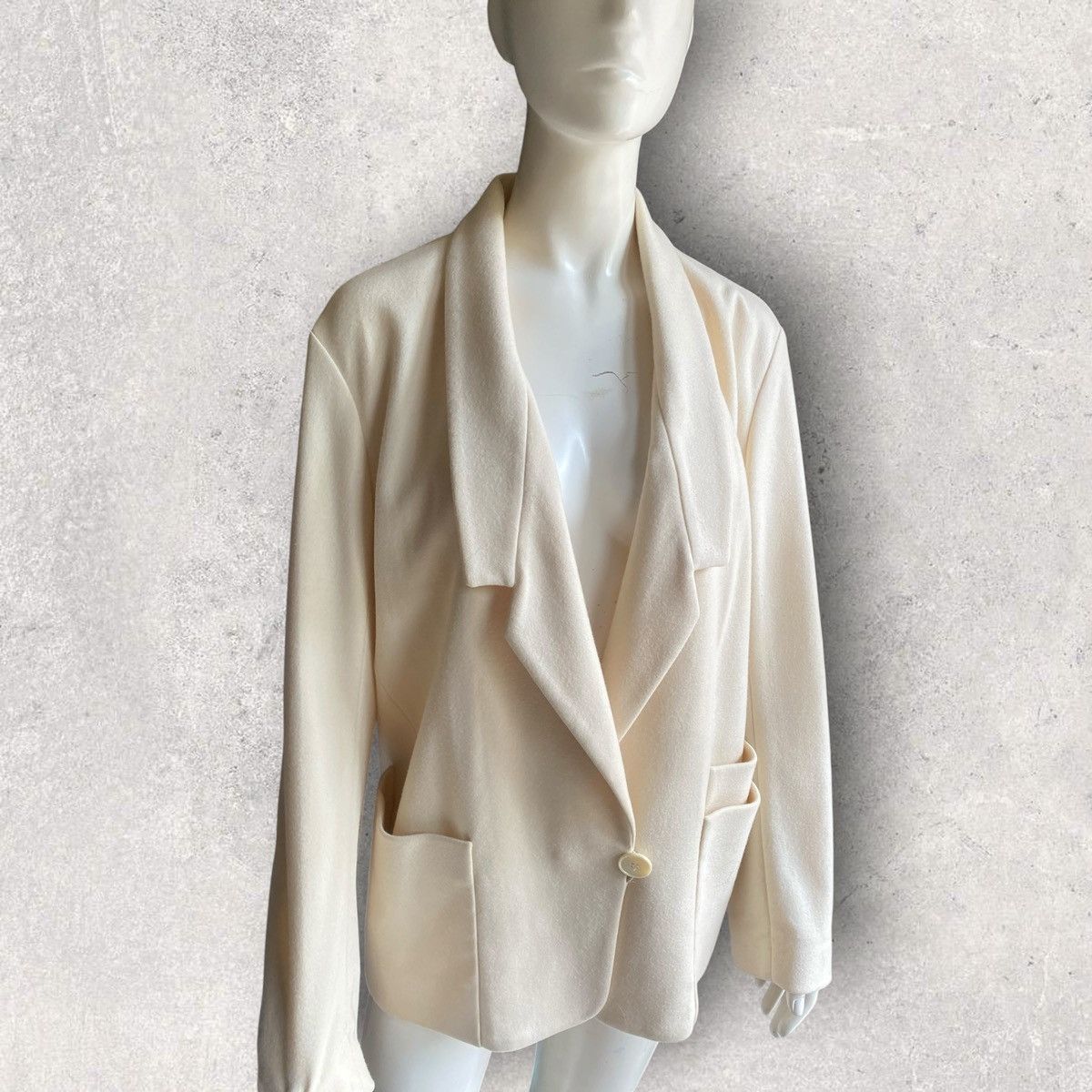 Hermes Vintage Hermes By Gaultier Wool Oversize Blazer Jacket Size S / US 4 / IT 40 - 2 Thumbnail