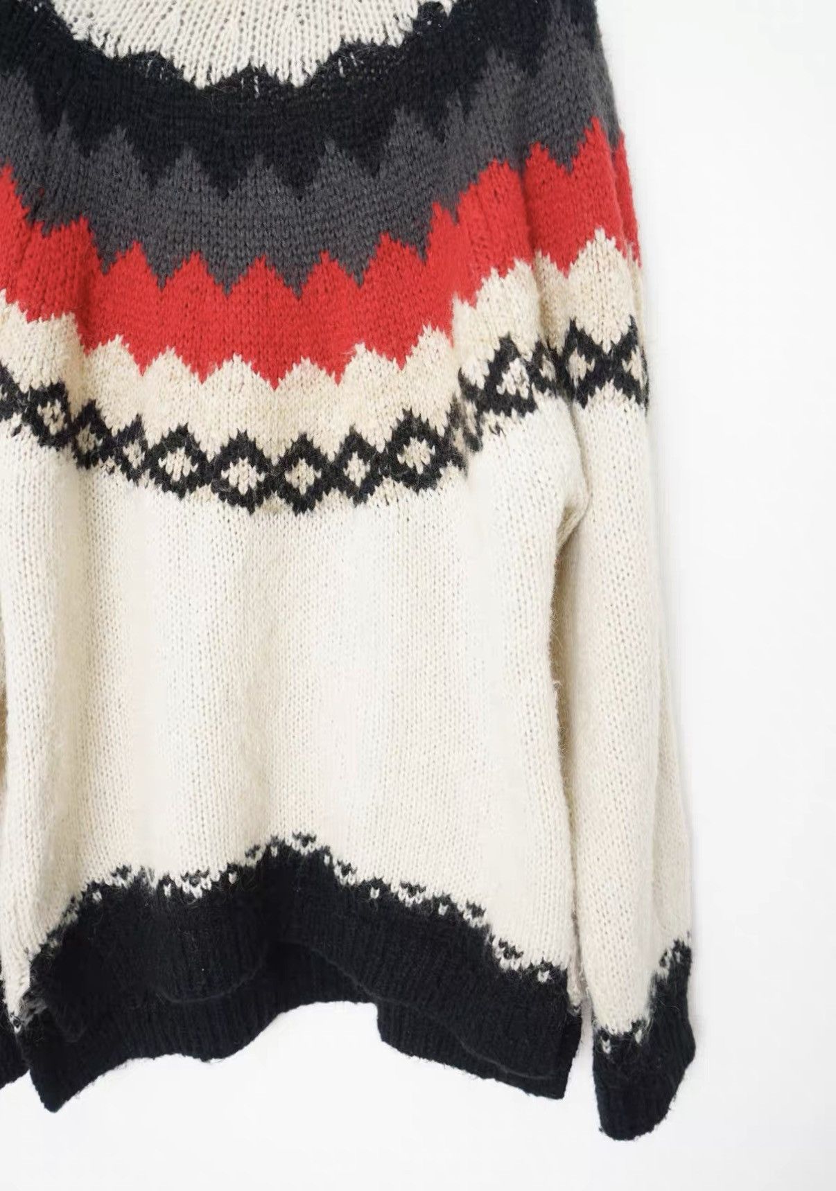 FACTOTUM Factotum Fair Isle High Neck Sweater Size US S / EU 44-46 / 1 - 4 Thumbnail