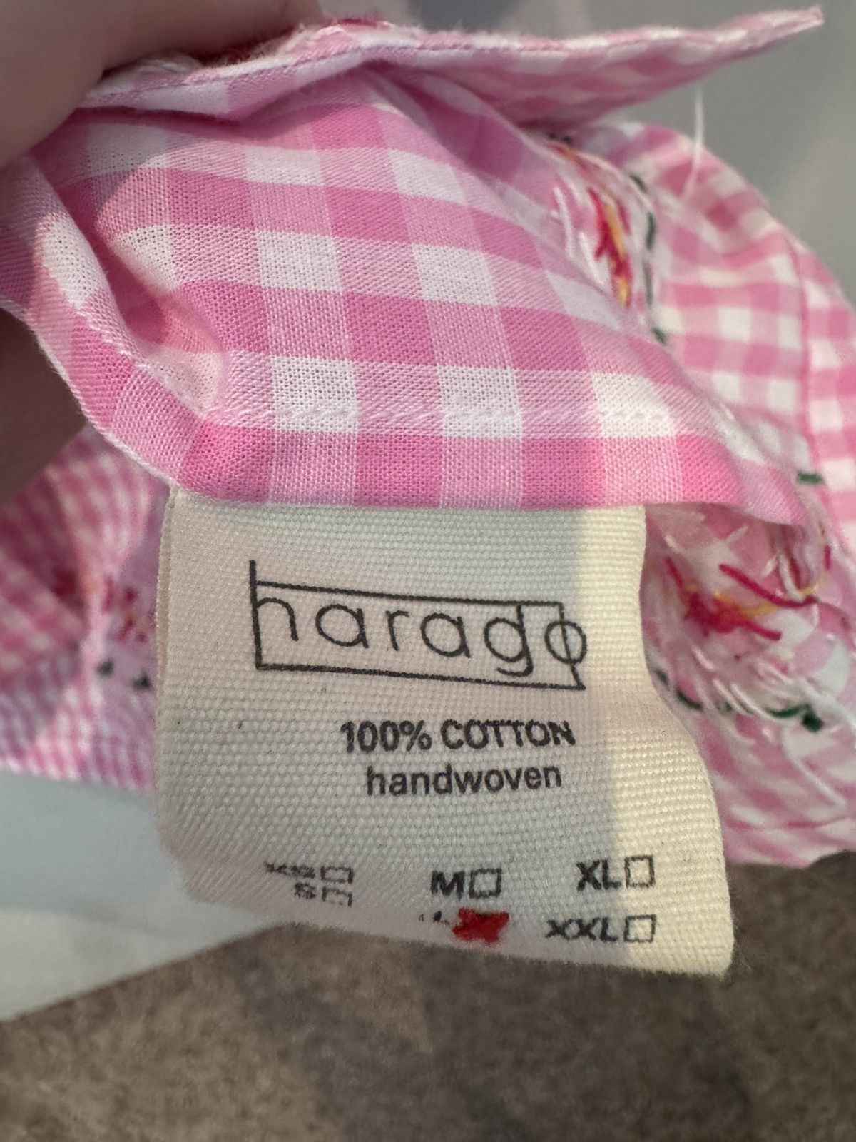 HARAGO Hand madd short sleeve button down Size US L / EU 52-54 / 3 - 3 Thumbnail