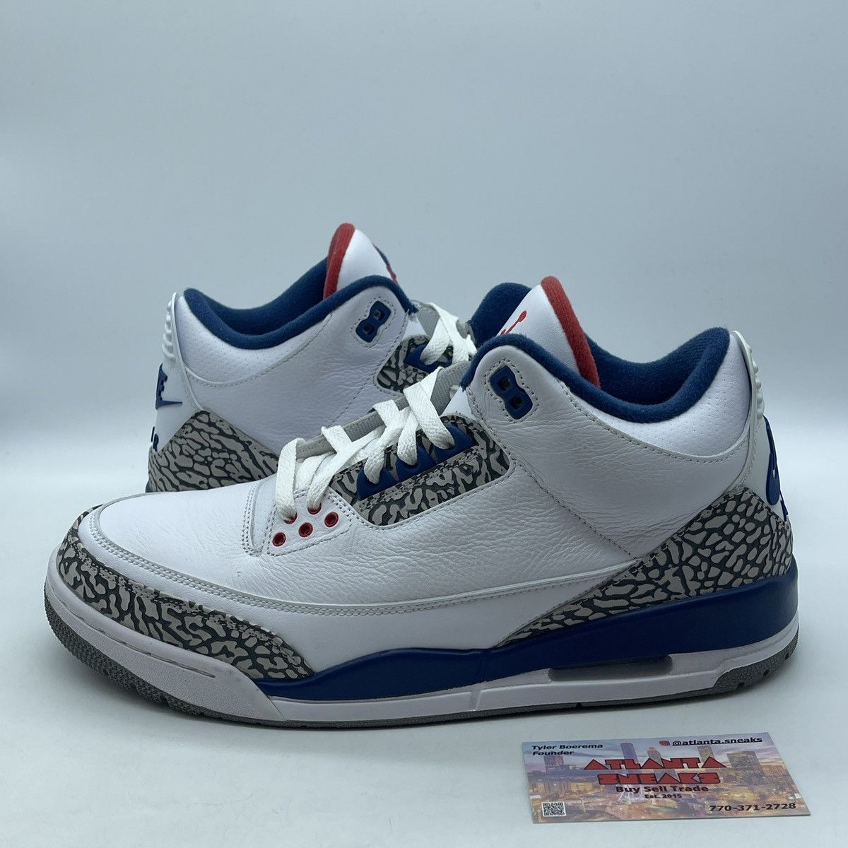 Jordan Brand × Nike Air Jordan 3 true blue Size US 11.5 / EU 44-45 - 1 Thumbnail